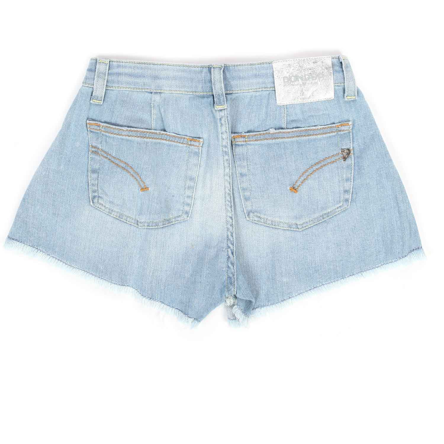 SHORTS IN DENIM CHIARO BAMBINA E RAGAZZA - annameglio.com abbigliamento moda
