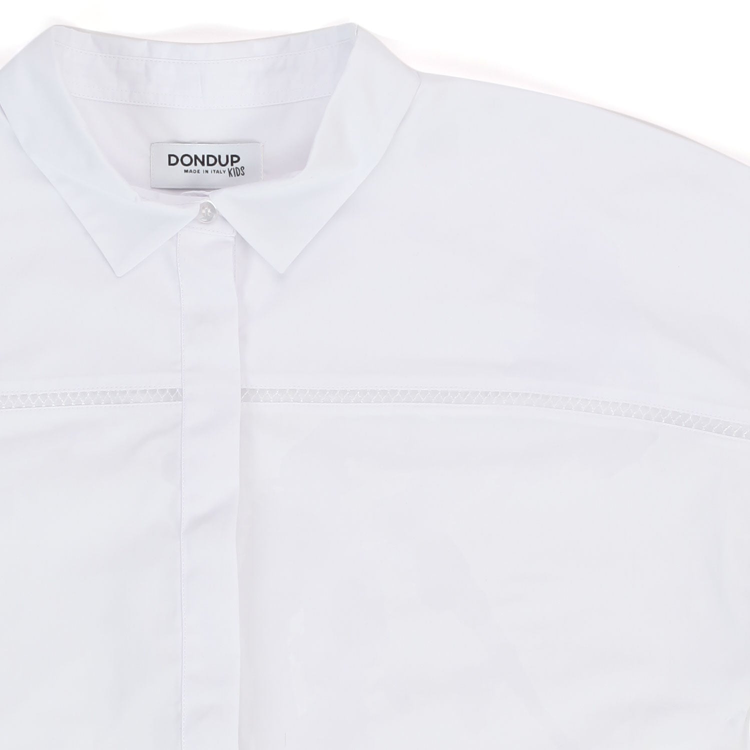 CAMICIA BIANCA A MANICA CORTA BAMBINA E TEEN - annameglio.com abbigliamento moda