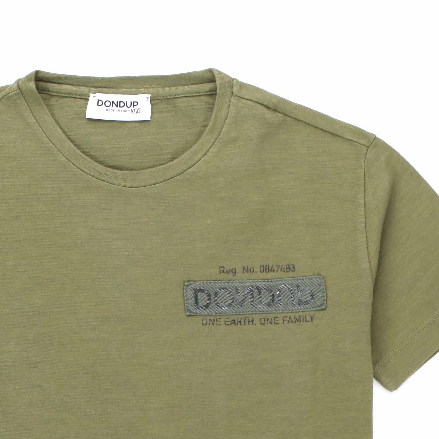 T-SHIRT VERDE MILITARE BAMBINO E TEEN - annameglio.com abbigliamento moda