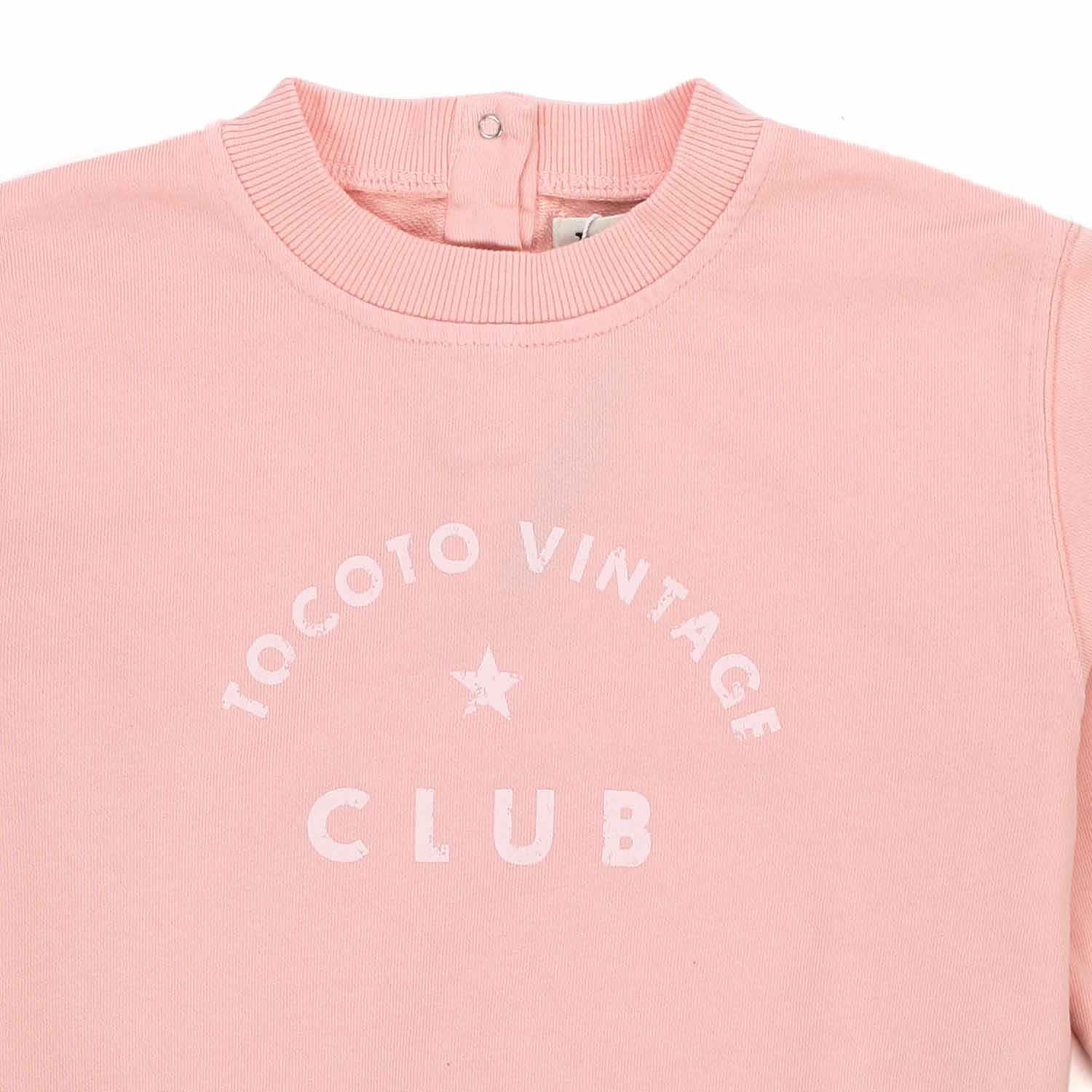 FELPA ROSA CON LETTERING BAMBINA E BEBÈ - annameglio.com abbigliamento moda