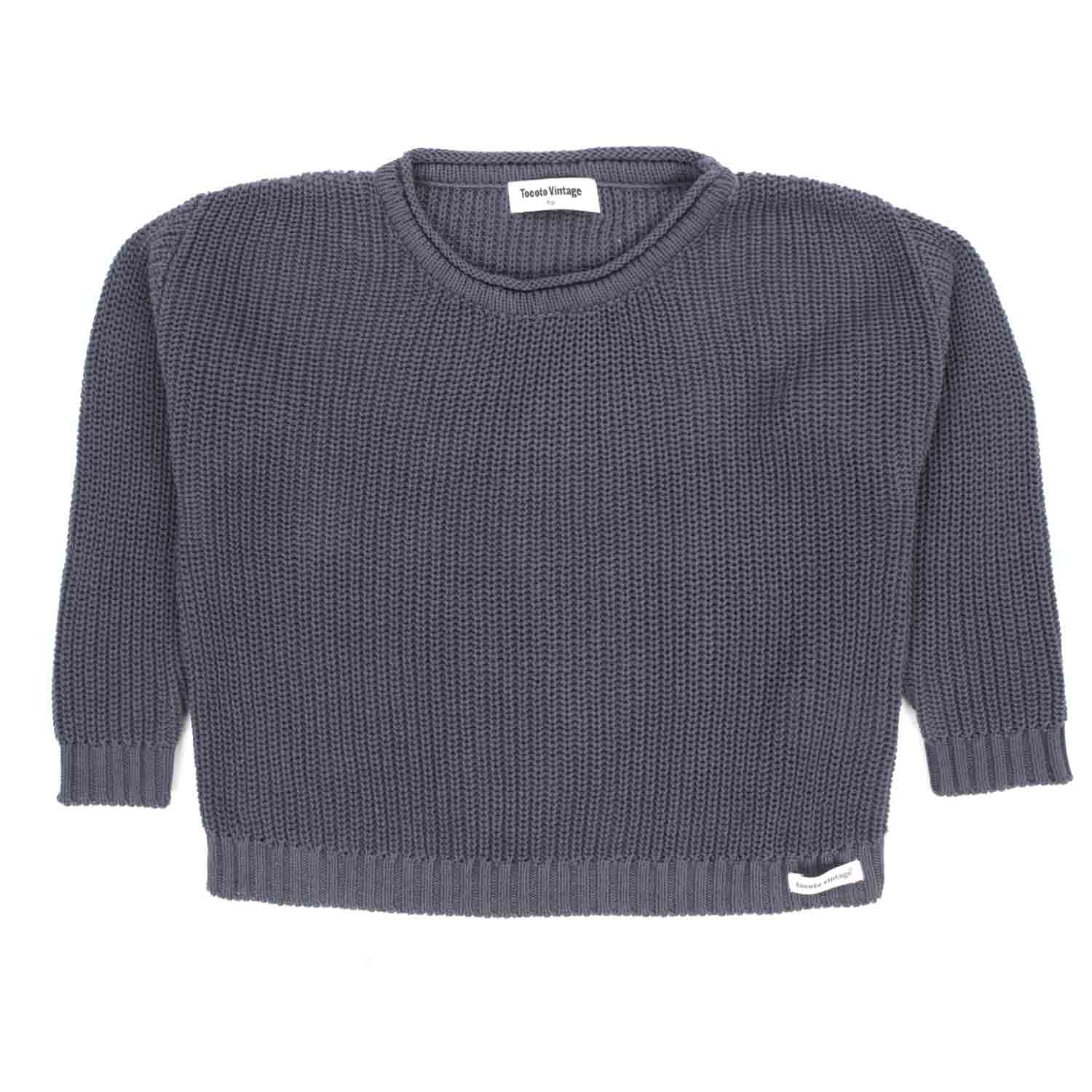 PULLOVER UNISEX BLU POLVERE JR E TEEN - annameglio.com abbigliamento moda