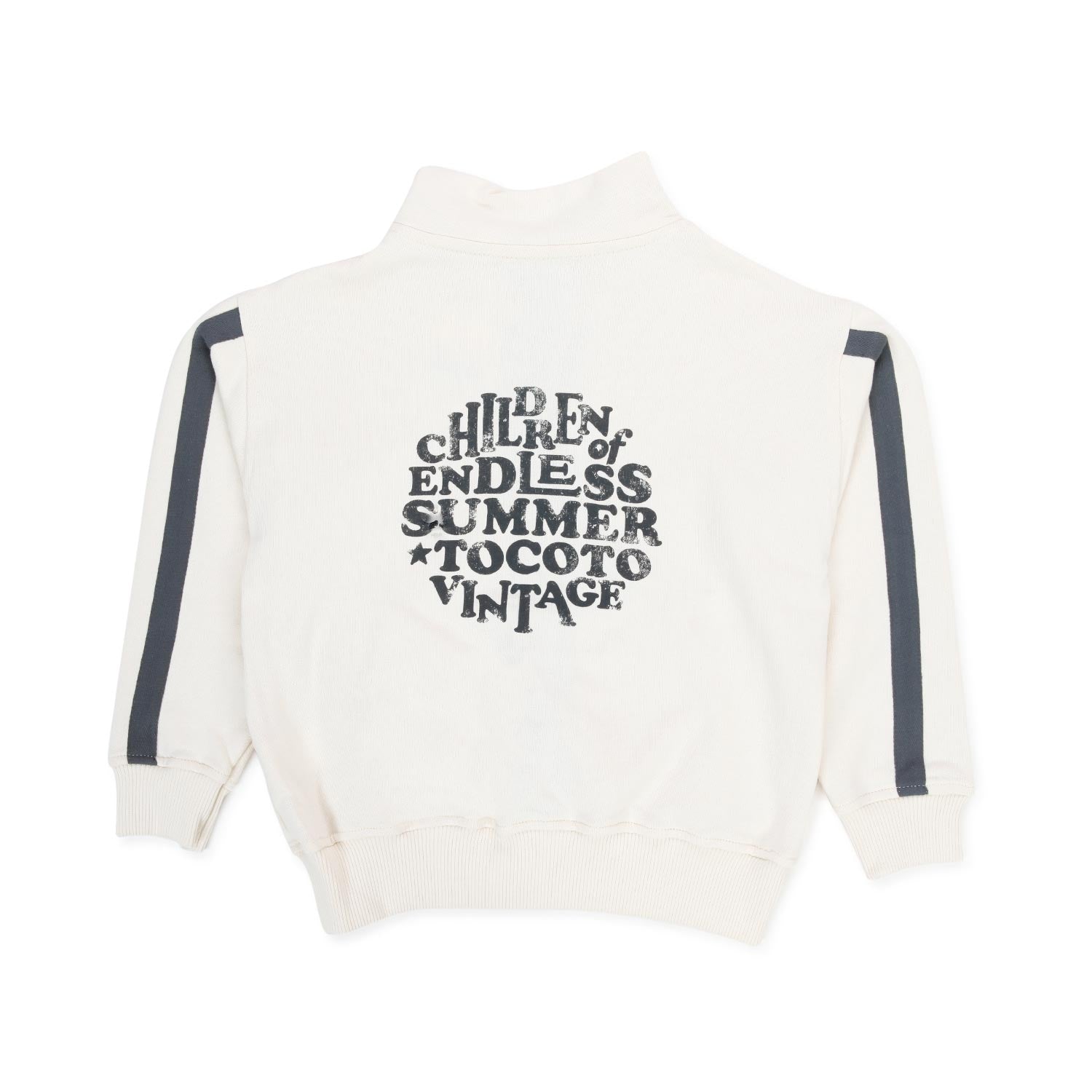 FELPA PANNA E ANTRACITE CON ZIP JR E TEEN - annameglio.com abbigliamento moda