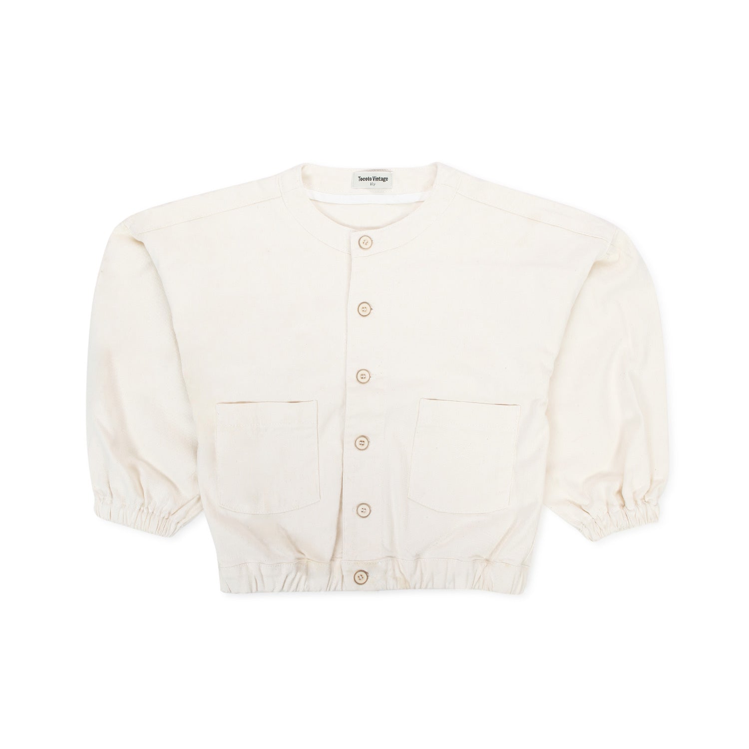 GIACCA DI JEANS BIANCO PANNA BAMBINA E TEEN - annameglio.com abbigliamento moda