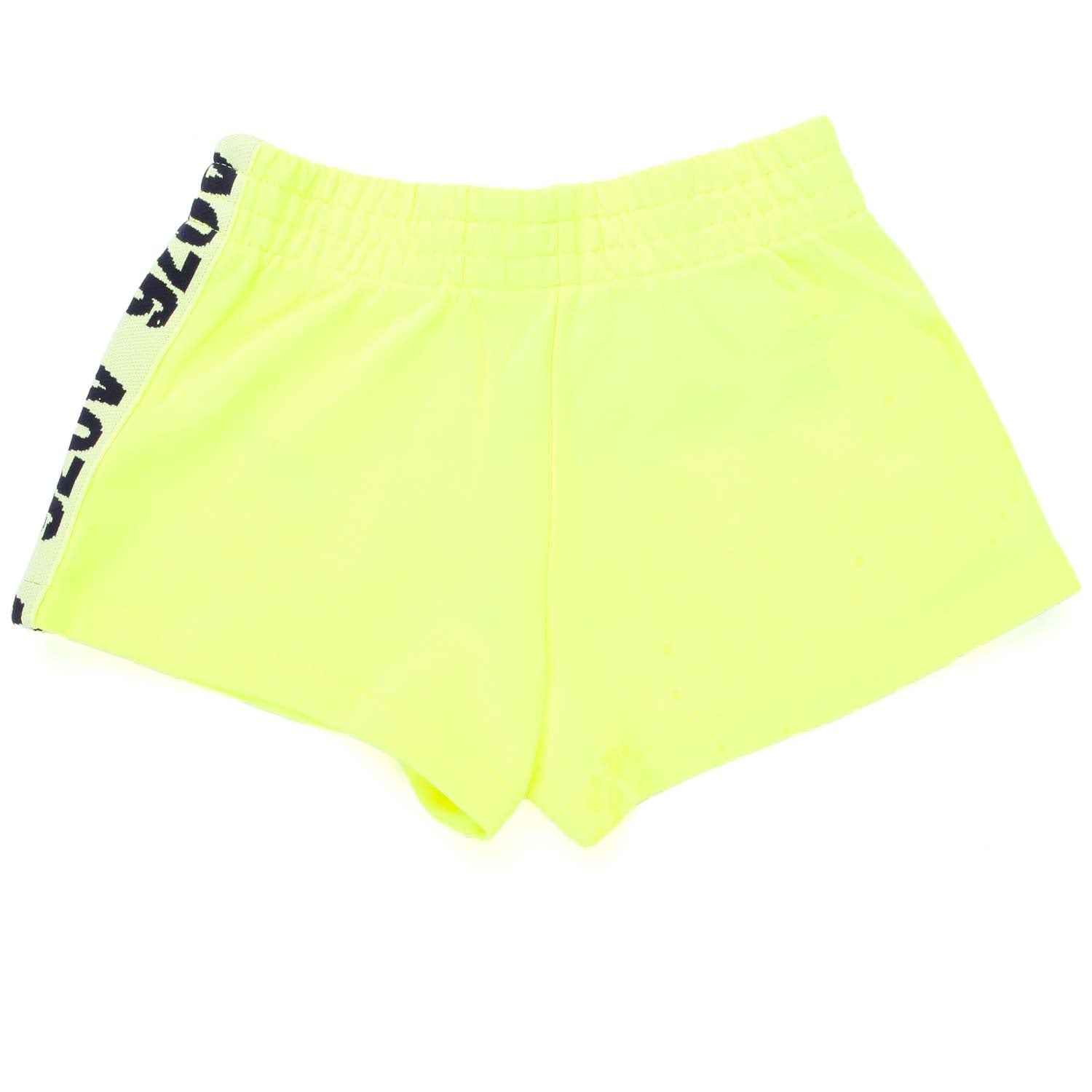 SHORTS LENI GIALLO FLUO BAMBINA E TEEN - annameglio.com abbigliamento moda