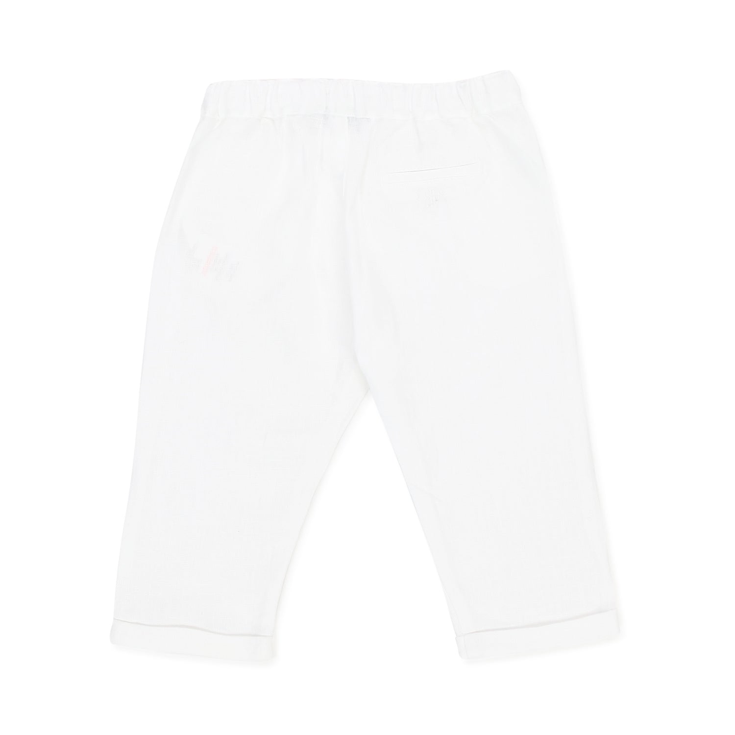 PANTALONE DI LINO BIANCO BAMBINO E NEONATO - annameglio.com abbigliamento moda
