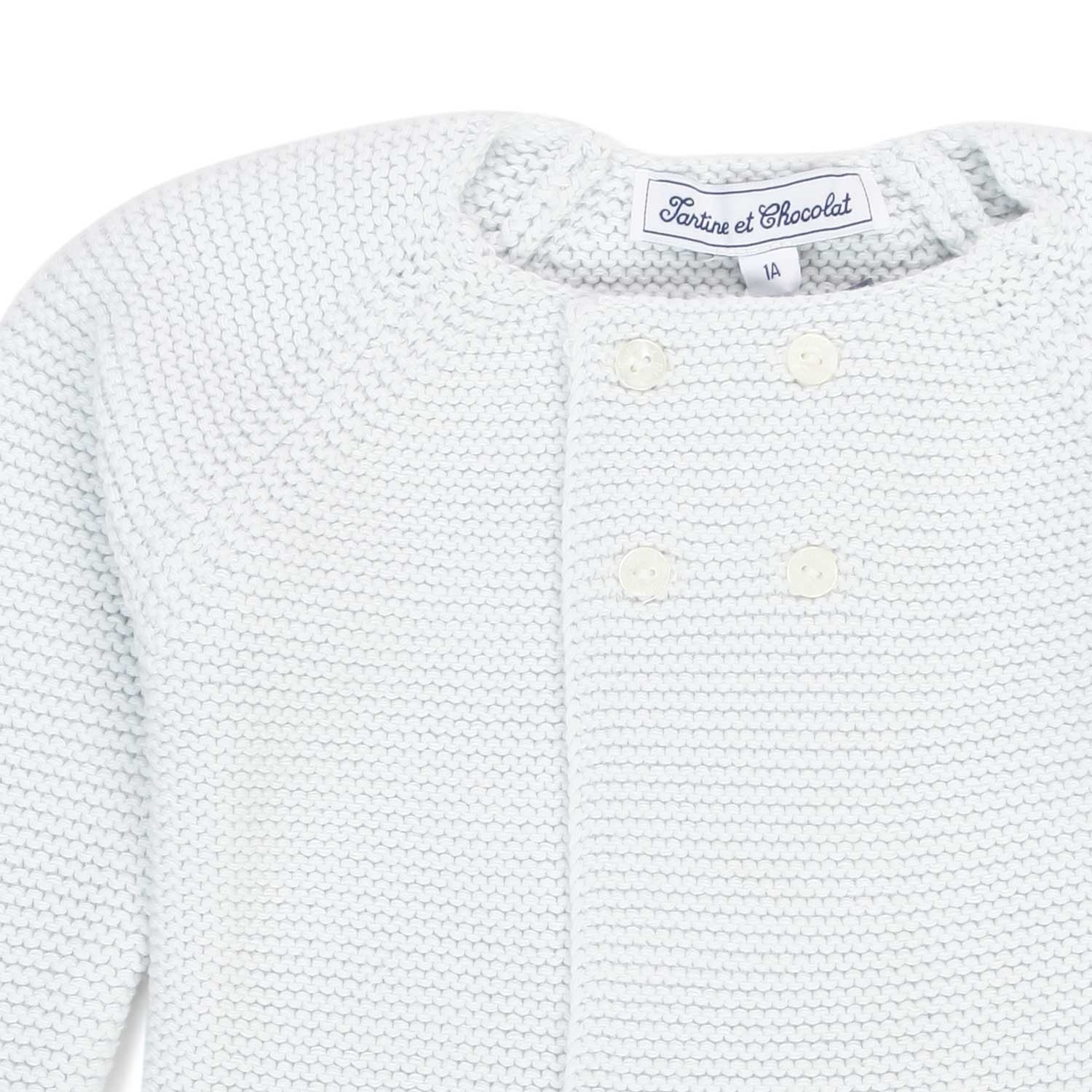 CARDIGAN CELESTE BABY UNISEX - annameglio.com abbigliamento moda