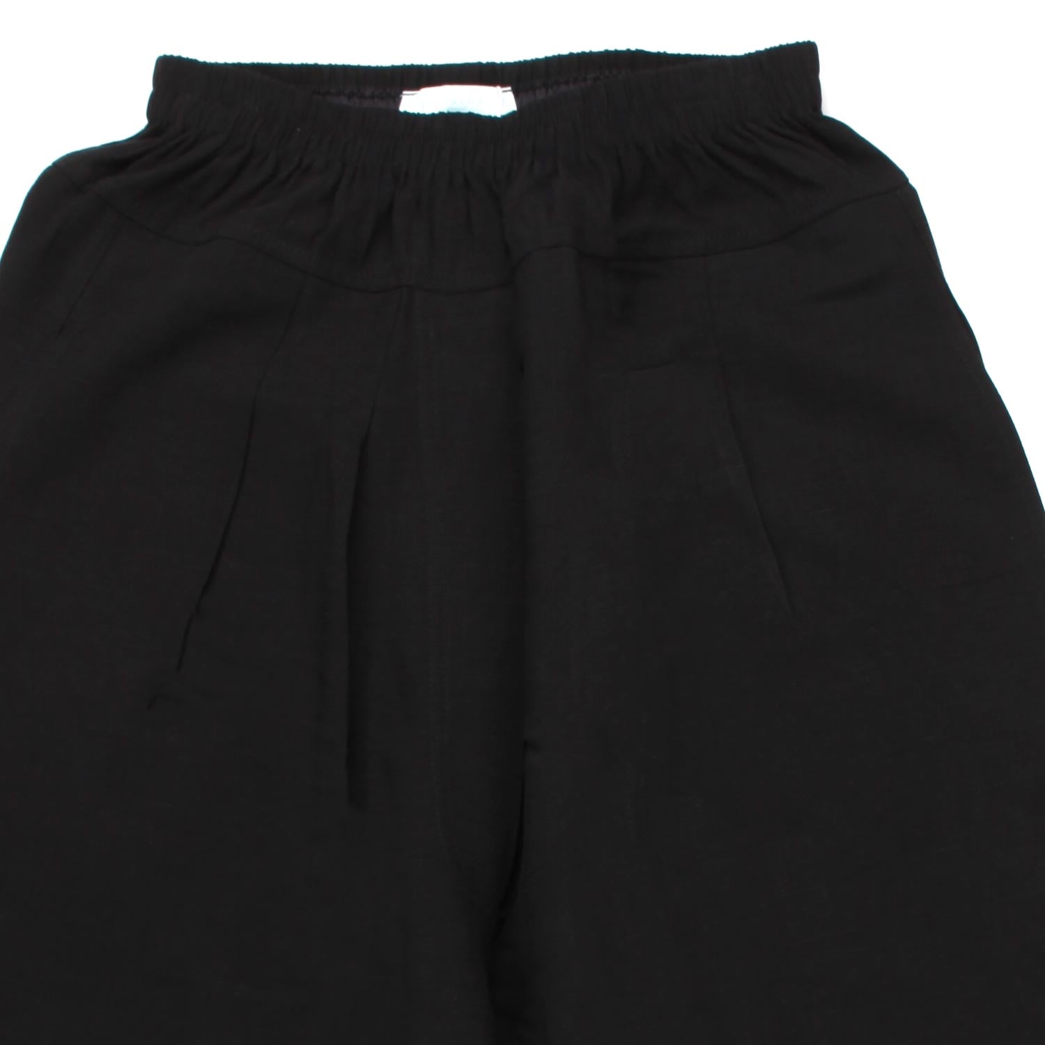 PANTALONE CROPPED NERO BAMBINA E TEEN - annameglio.com abbigliamento moda
