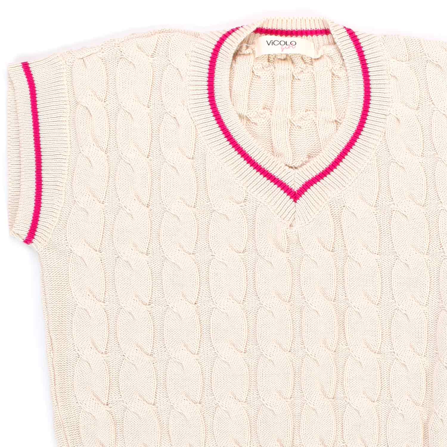 MAGLIONCINO MANICHE CORTE GIRL - annameglio.com abbigliamento moda