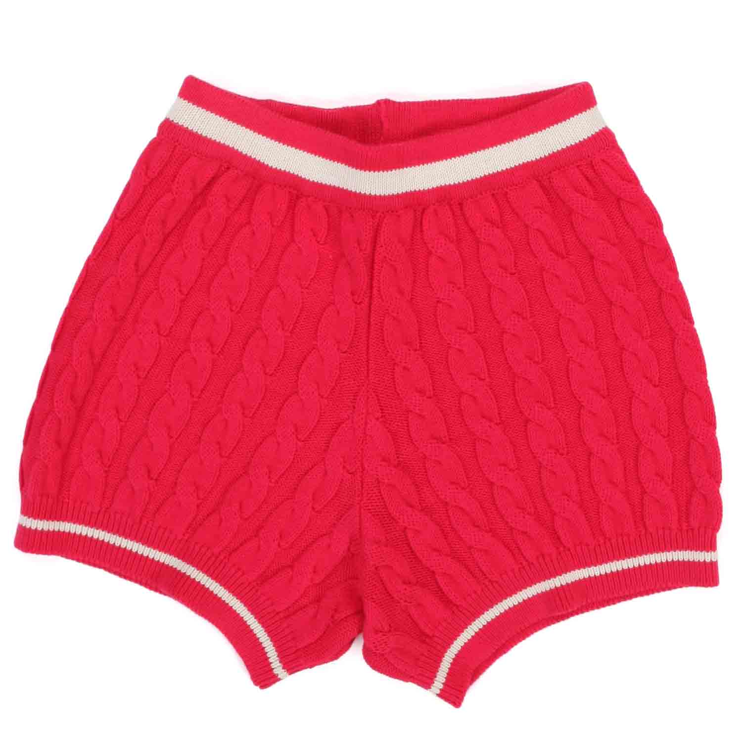 SHORTS FUCISA E BEIGE GIRL - annameglio.com abbigliamento moda