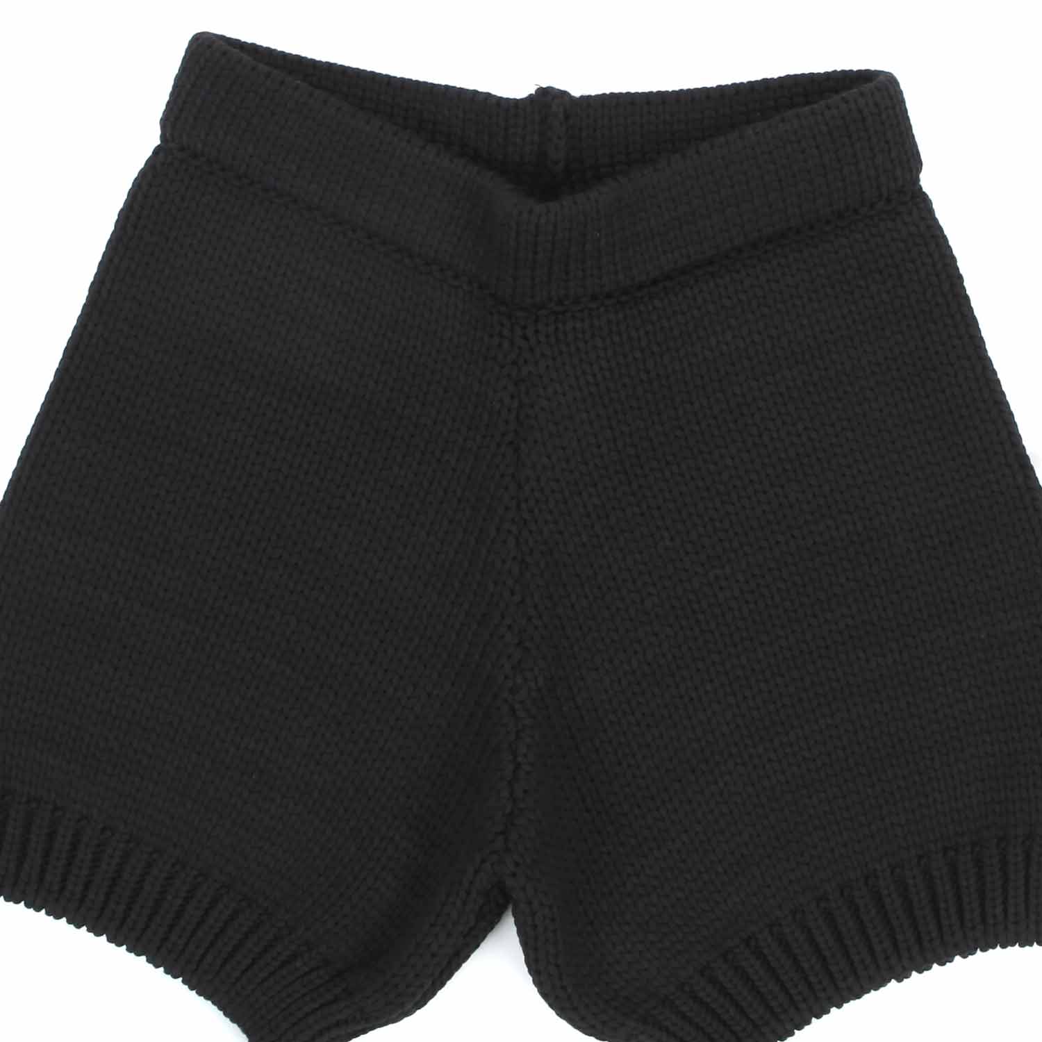 SHORTS BAMBINA TEEN NERI - annameglio.com abbigliamento moda