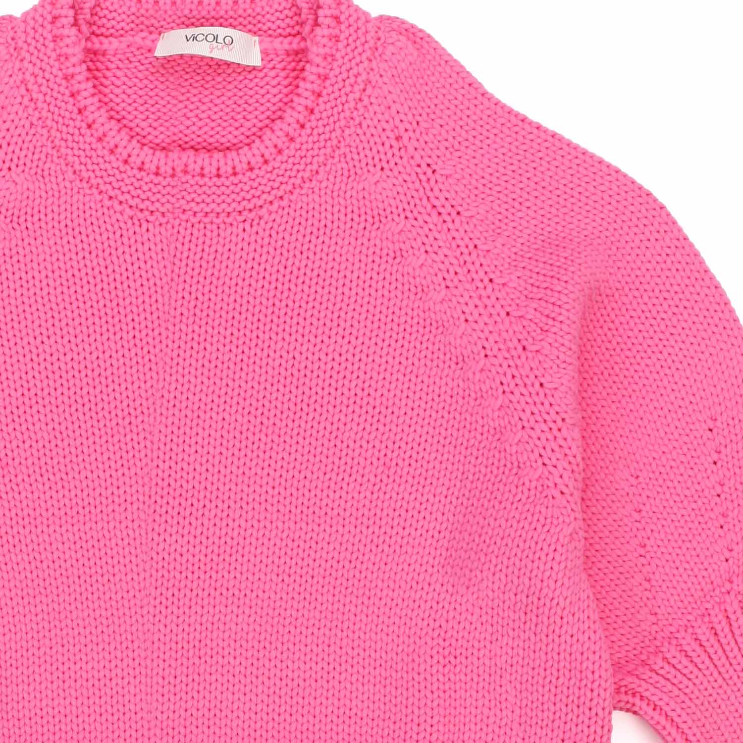 MAGLIONCINO ROSA BAMBINA E GIRL - annameglio.com abbigliamento moda