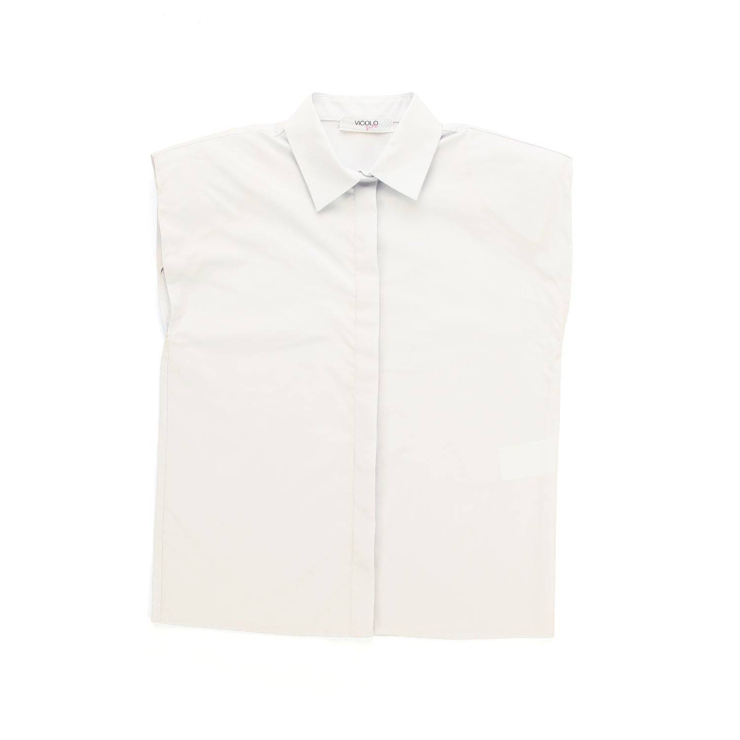 CAMICIA SMANICATA BIANCO LATTE BAMBINA E TEEN - annameglio.com abbigliamento moda