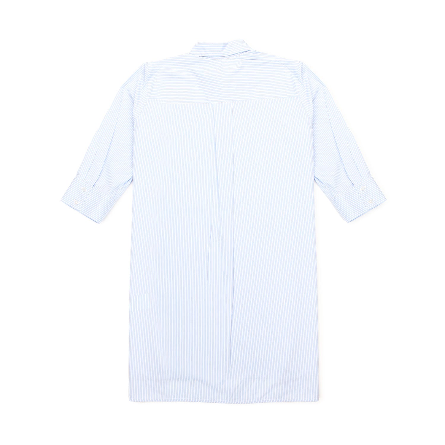 ABITO CHEMISIER BIANCO E AZZURRO A RIGHE - annameglio.com abbigliamento moda