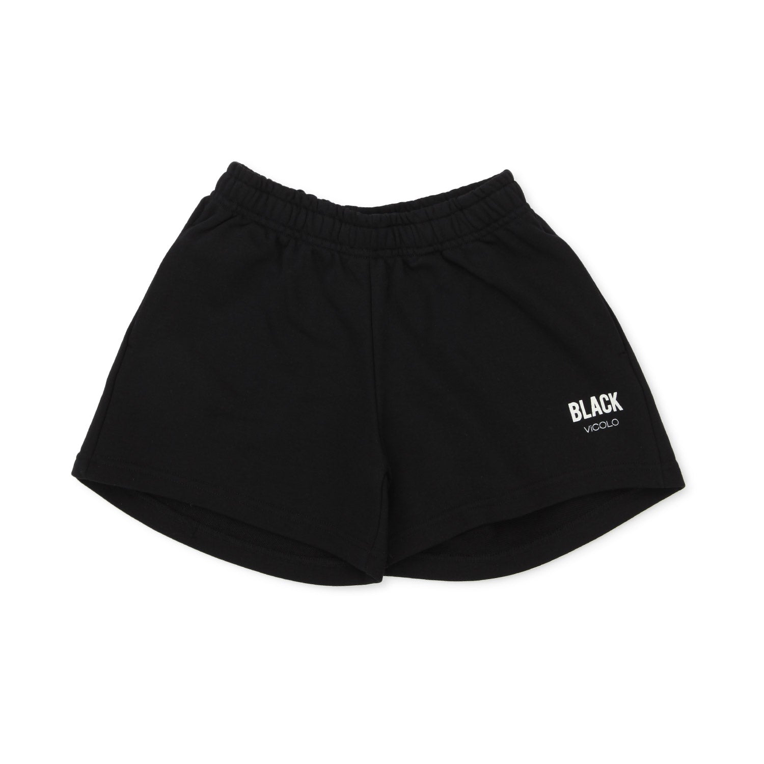 SHORTS IN FELPA NERI CON LOGO BAMBINA E TEEN - annameglio.com abbigliamento moda