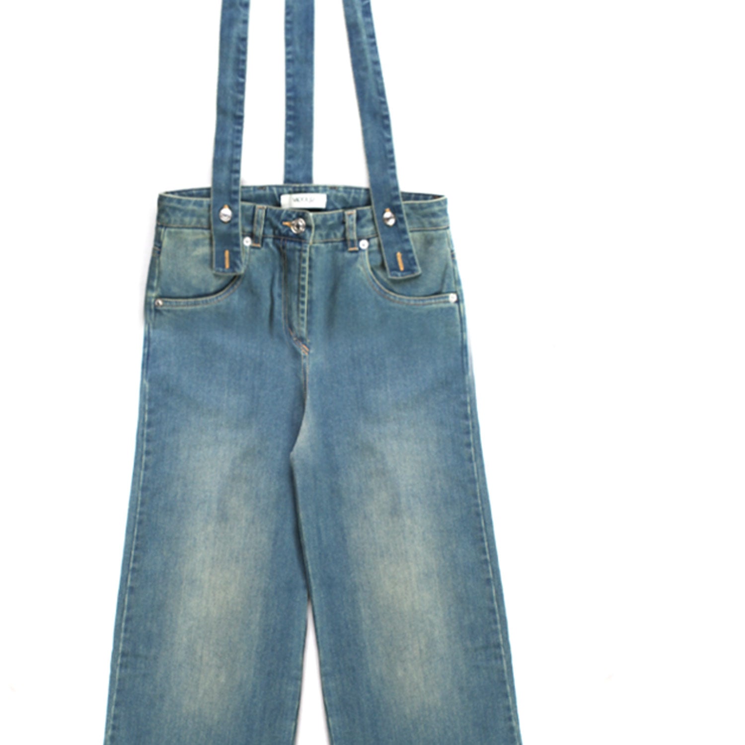 JEANS A ZAMPA CON BRETELLE - annameglio.com abbigliamento moda