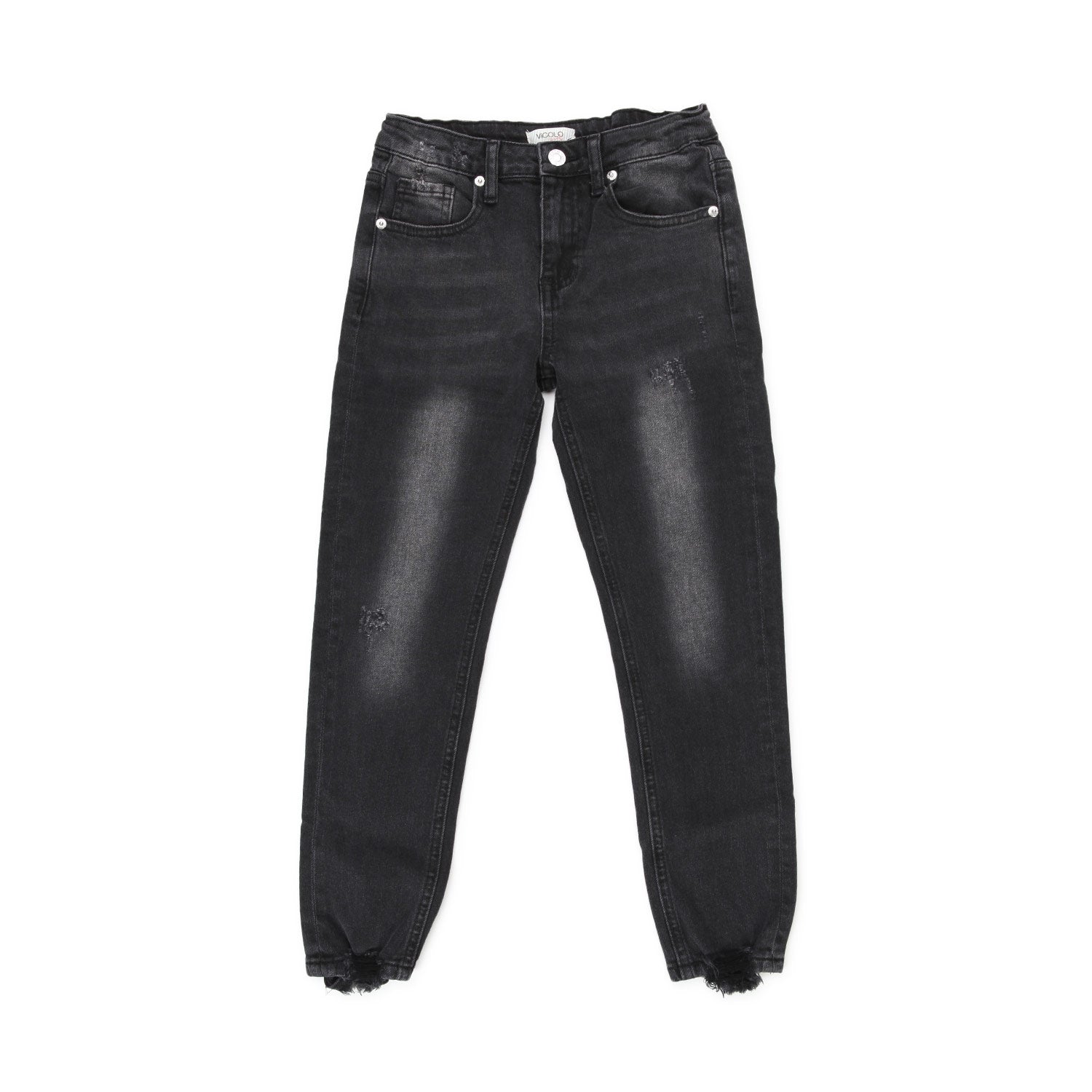 JEANS NERO BAMBINA E TEEN - annameglio.com abbigliamento moda