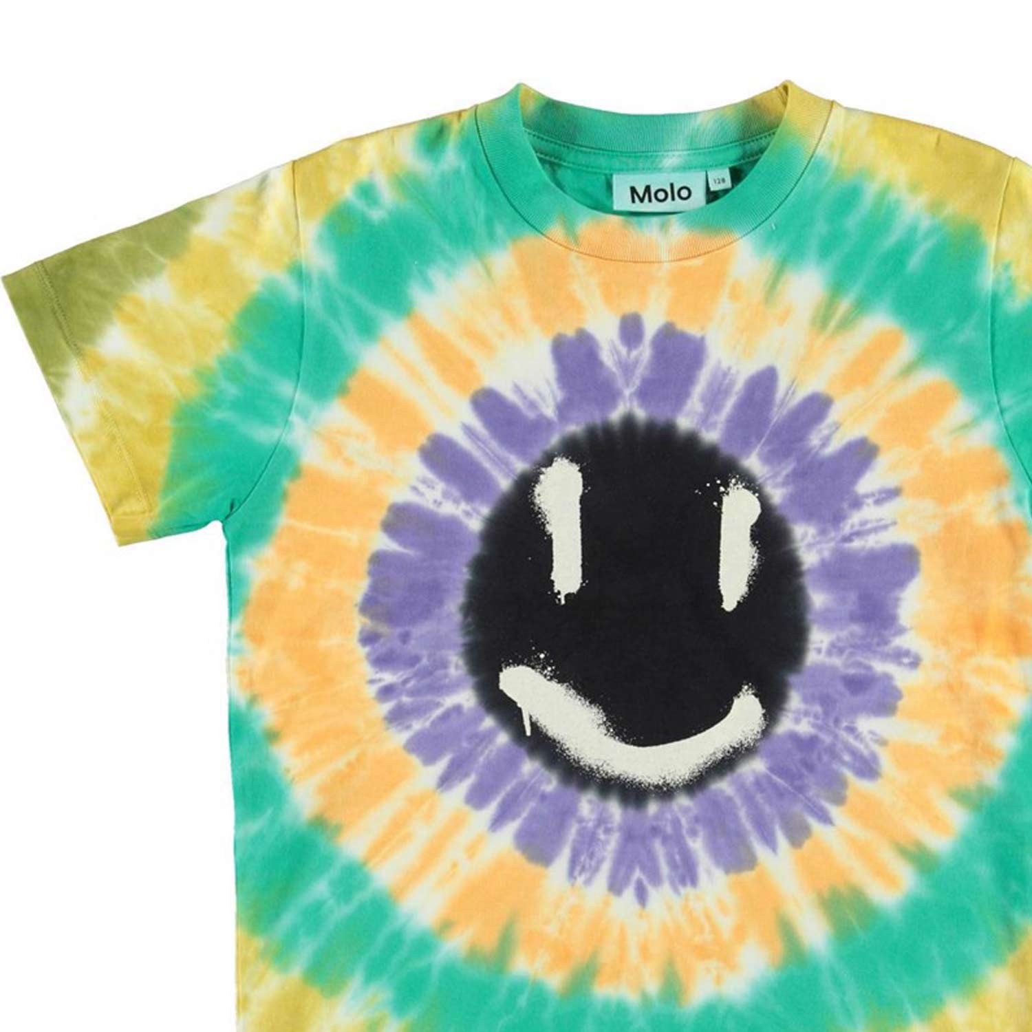 T-SHIRT ROXO MULTI HAPPY TIE DYE BAMBINO E TEEN - annameglio.com abbigliamento moda