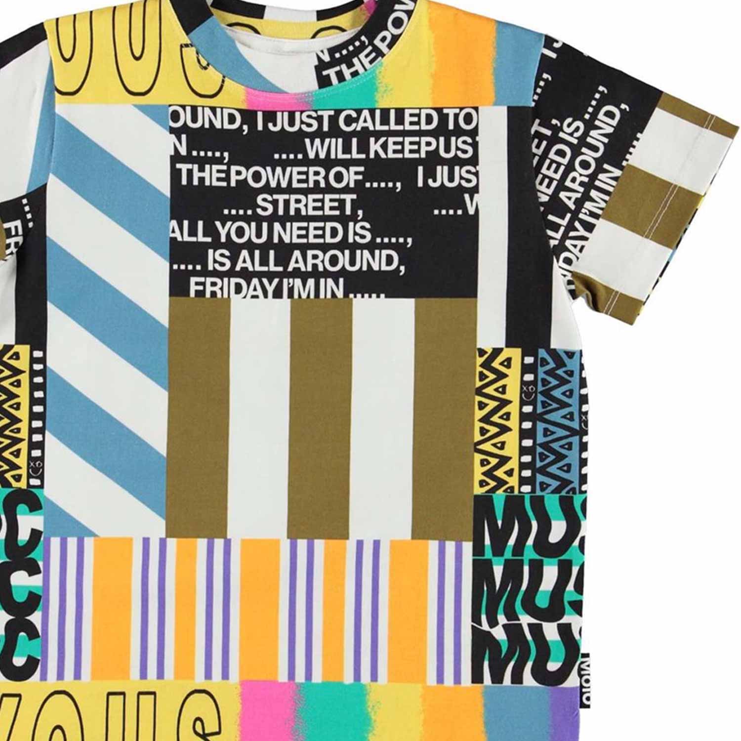 T-SHIRT UNISEX ROAD MULTICOLOR JR E TEEN - annameglio.com abbigliamento moda