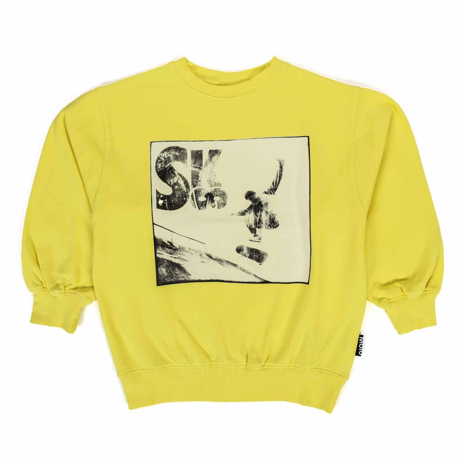 FELPA UNISEX MATTIS GIALLA JR E TEEN - annameglio.com abbigliamento moda