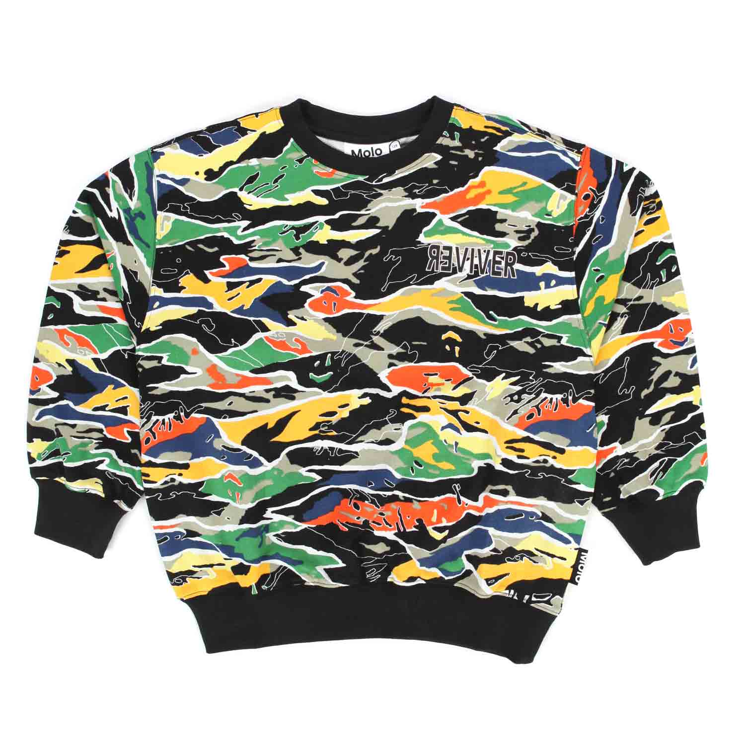 FELPA UNISEX ROAD REVIVER MULTICOLOR JR E TEEN - annameglio.com abbigliamento moda