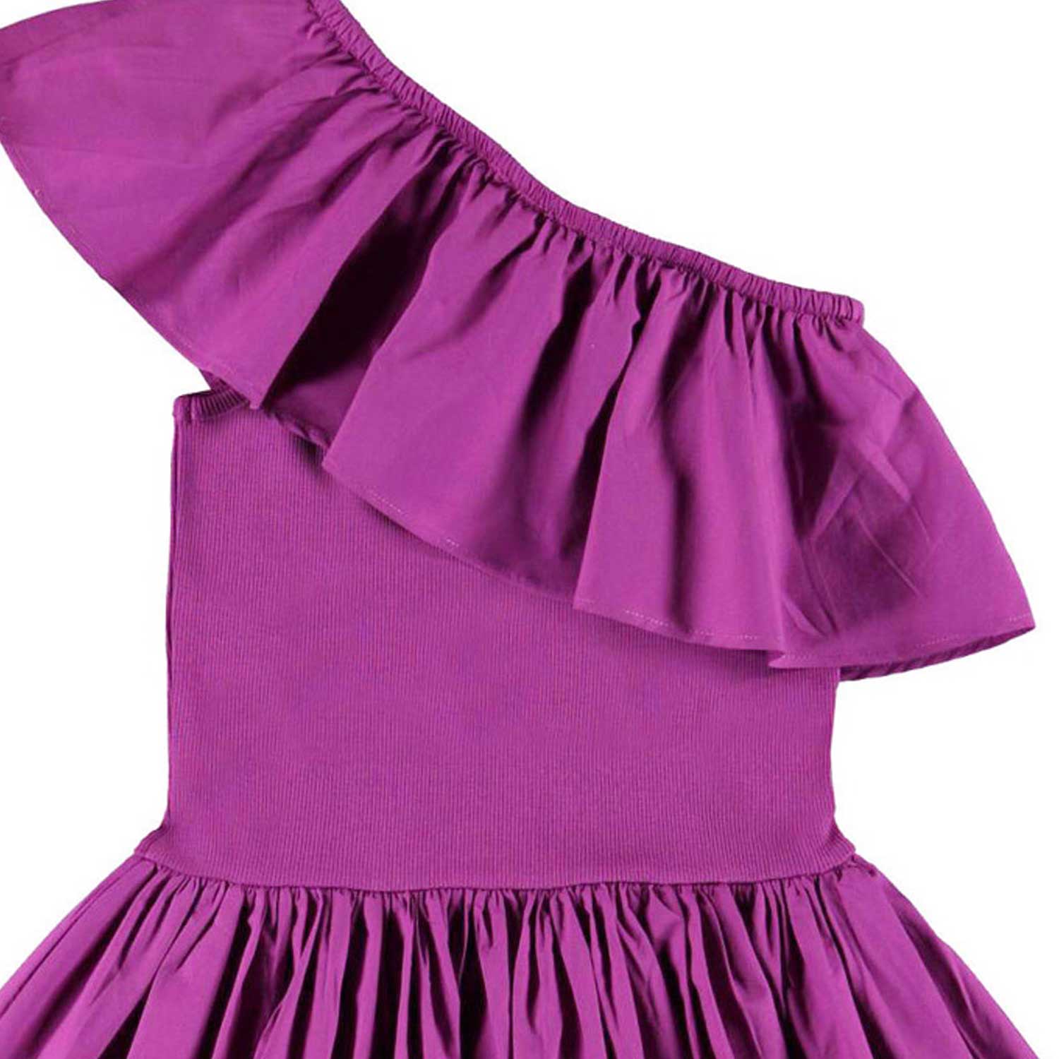 ABITO MONOSPALLA CHLOEY MAGENTA BAMBINA E TEEN - annameglio.com abbigliamento moda