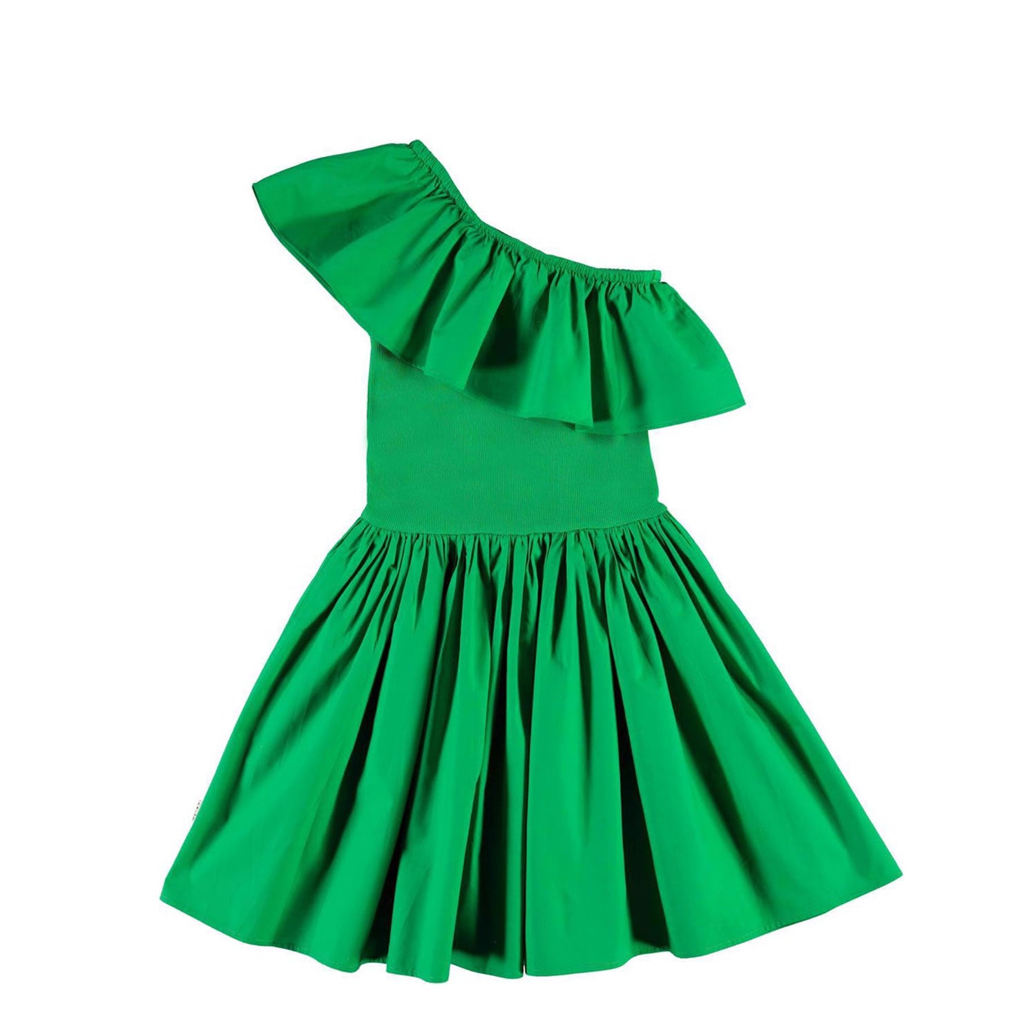 ABITO MONOSPALLA CHLOEY VERDE BAMBINA E TEEN - annameglio.com abbigliamento moda