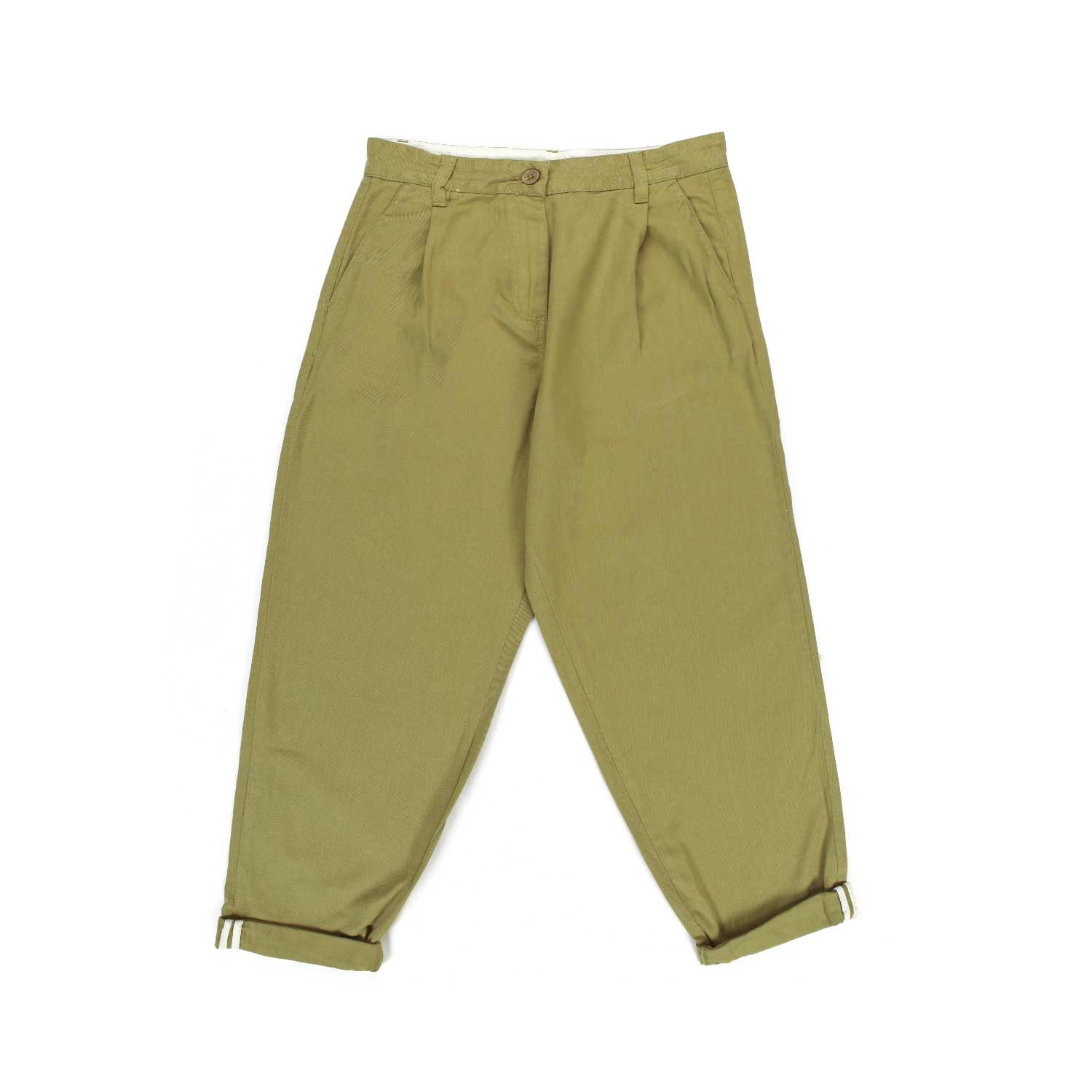 PANTALONE ANIKA VERDE OLIVA BAMBINA E TEEN - annameglio.com abbigliamento moda