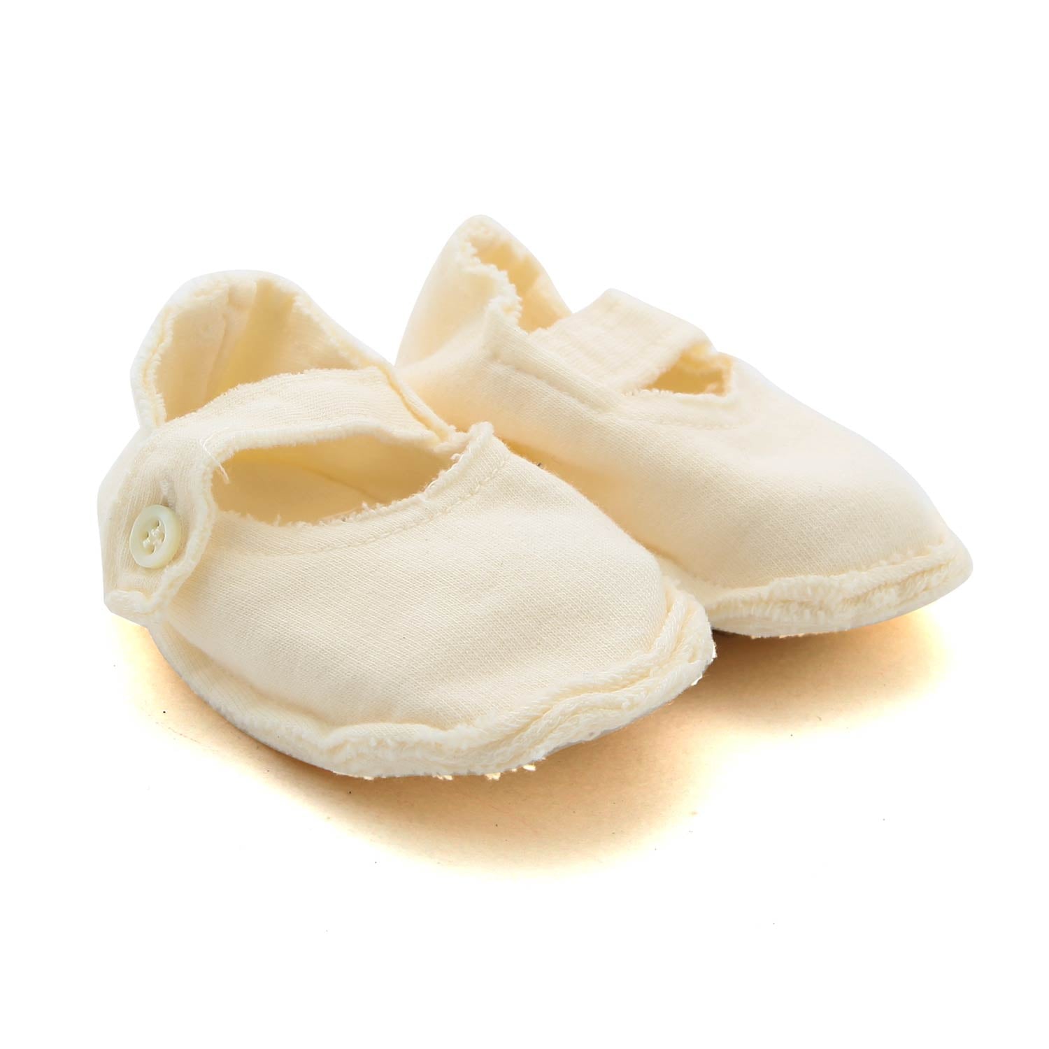 BALLERINE BIANCO NATURALE NEONATA - annameglio.com abbigliamento moda
