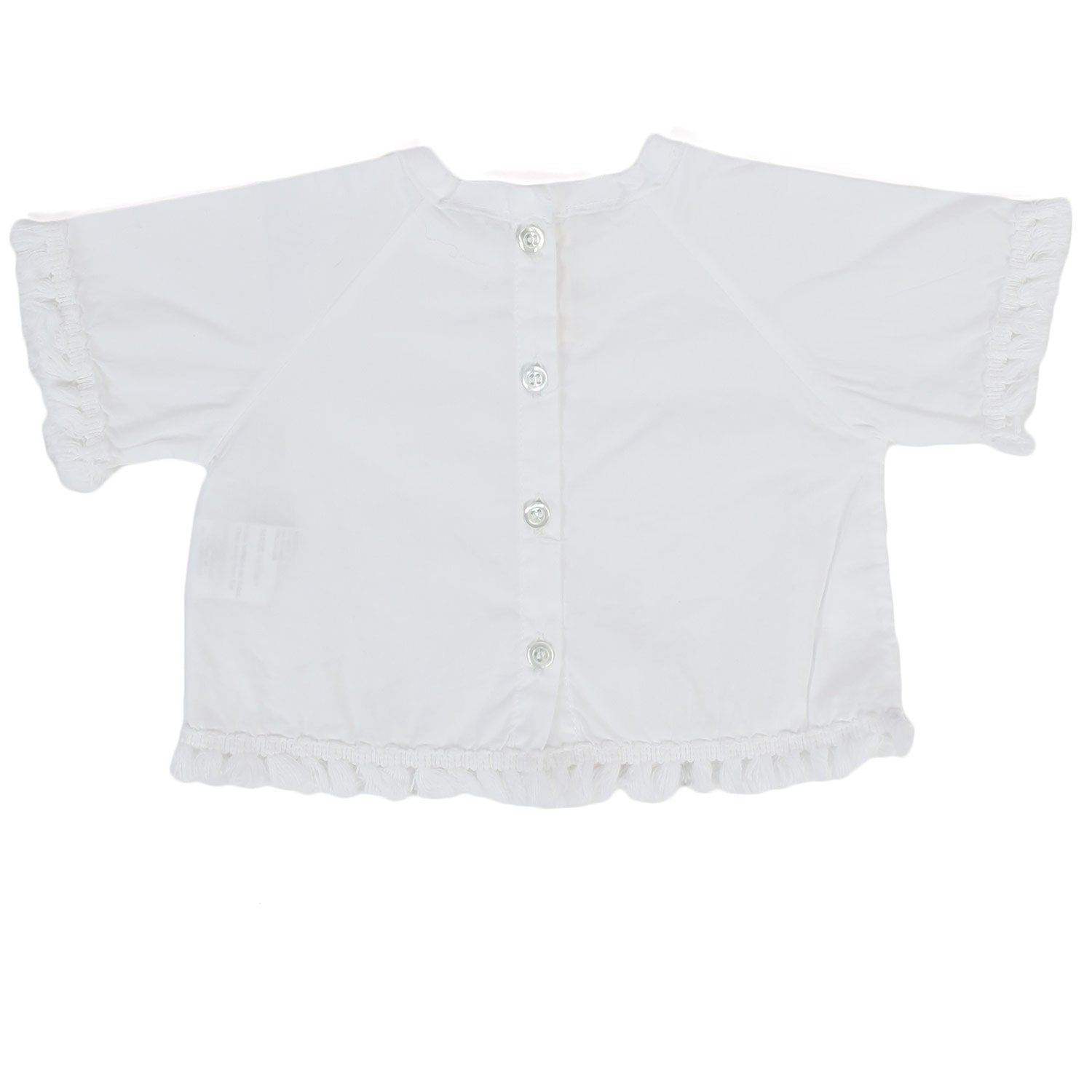 BLUSA CAMILLE BIANCA NEONATA - annameglio.com abbigliamento moda