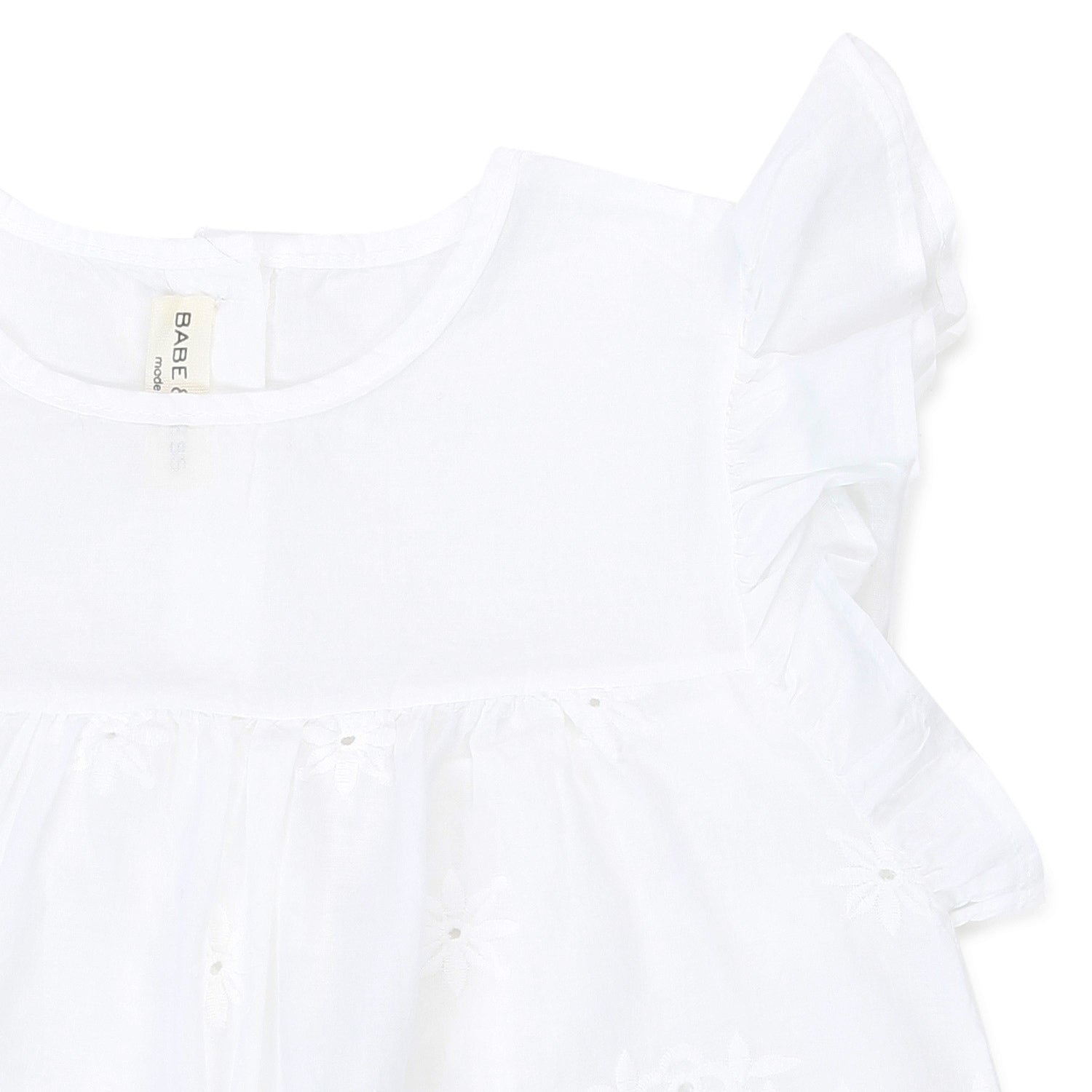 BLUSA SANGALLO BIANCA BAMBINA E BEBÈ - annameglio.com abbigliamento moda