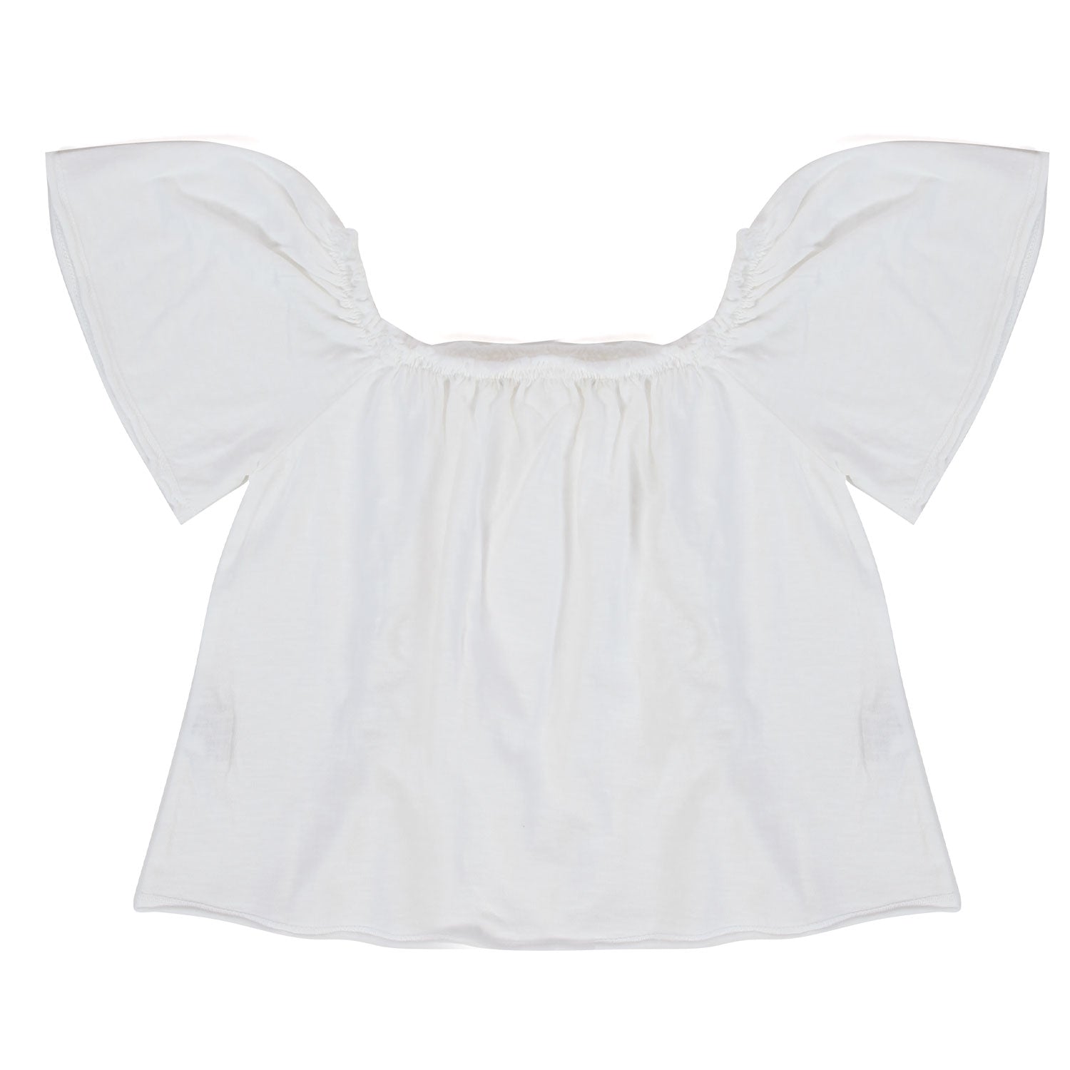 TOP BLUSA BIANCO PER BAMBINA - annameglio.com abbigliamento moda
