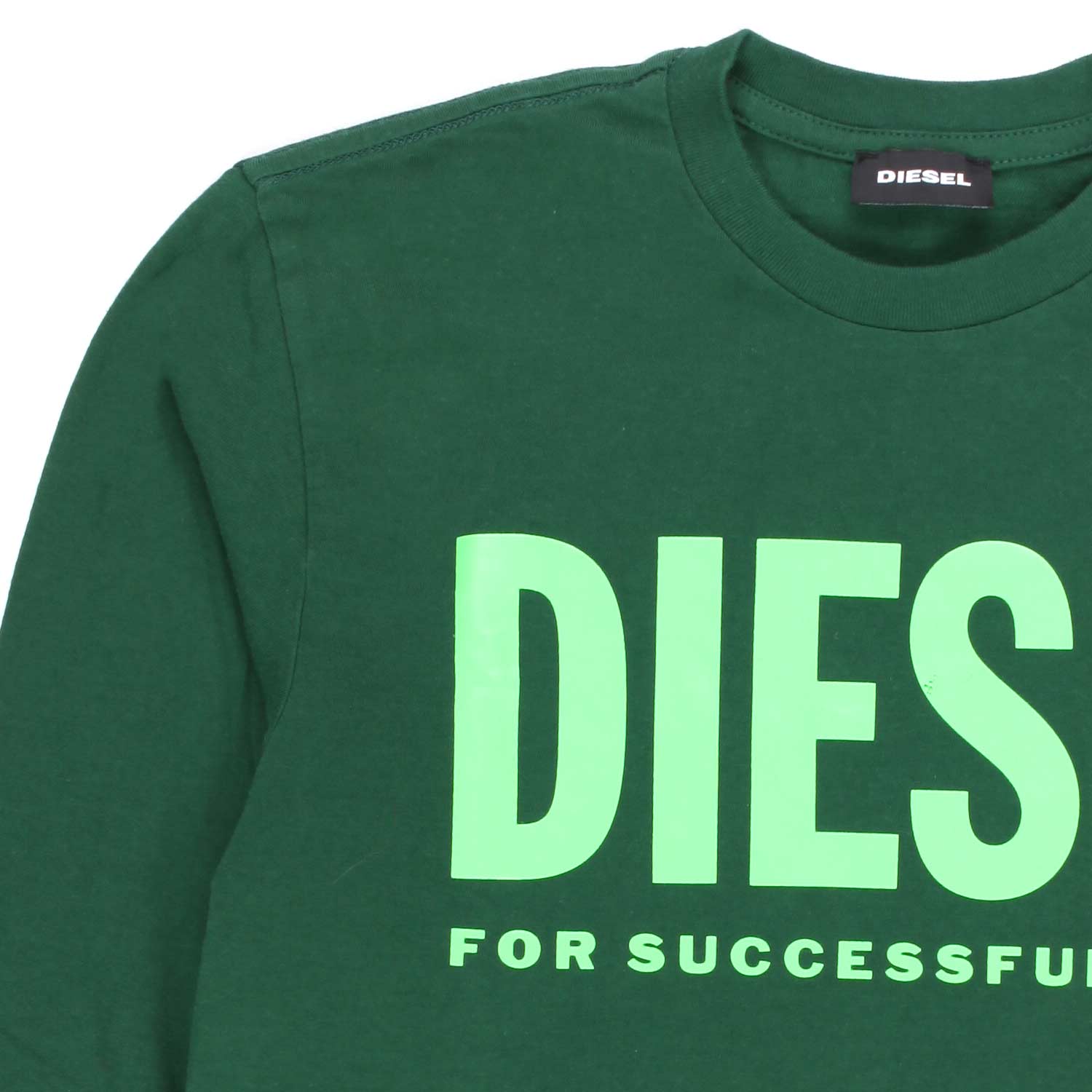 FELPA VERDE CON LOGO CHIARO TEENAGER - annameglio.com abbigliamento moda