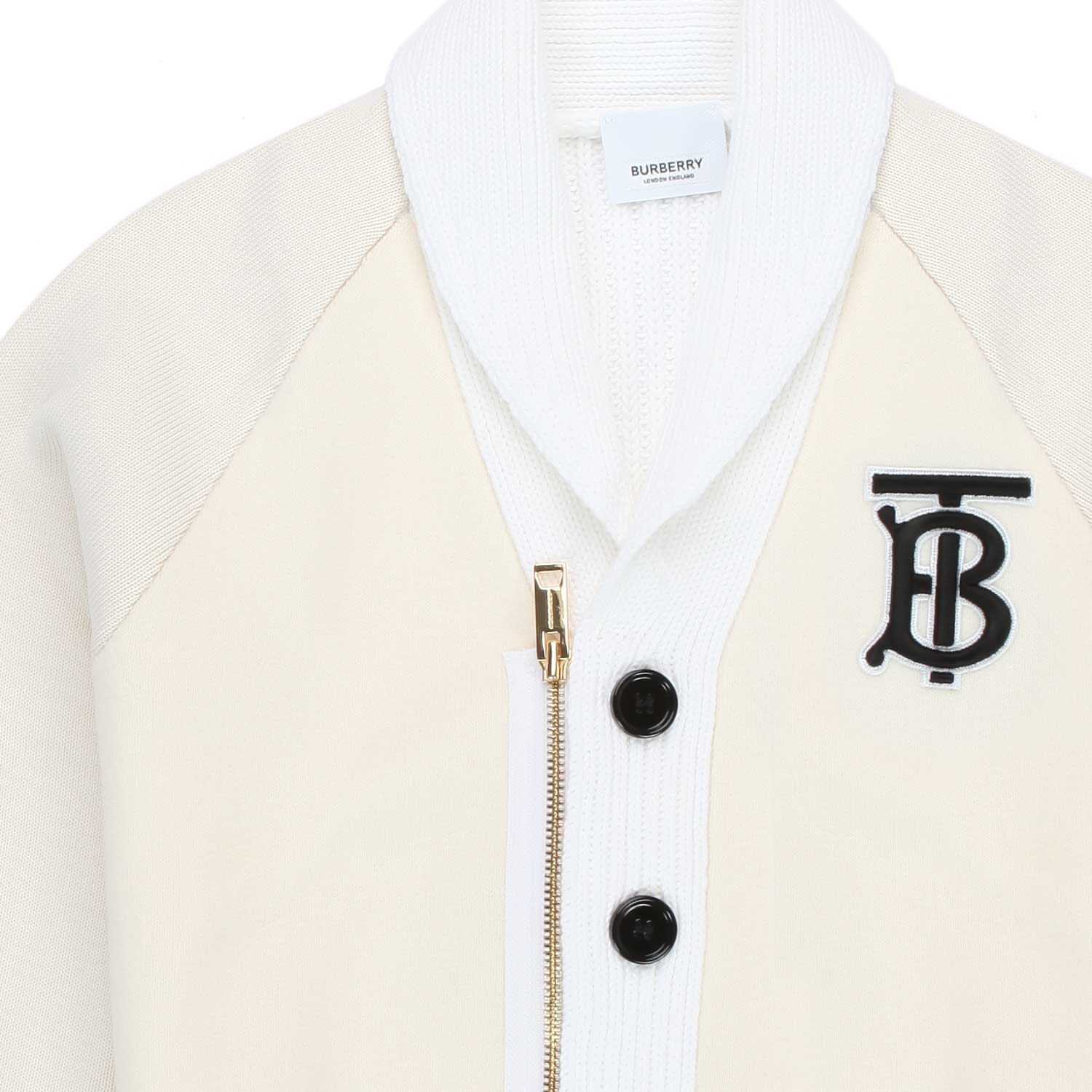 CARDIGAN BIANCO E PANNA BAMBINA - annameglio.com abbigliamento moda