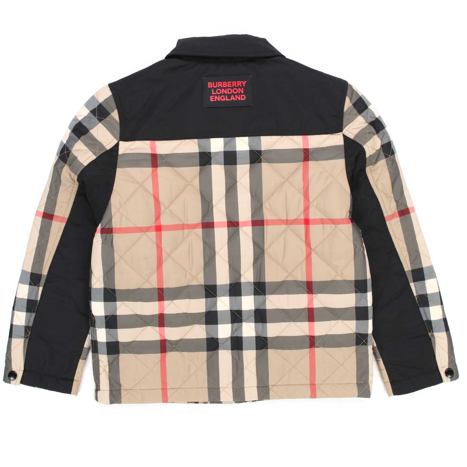 CAPPOTTO TRAPUNTATO TARTAN BEIGE BAMBINA - annameglio.com abbigliamento moda