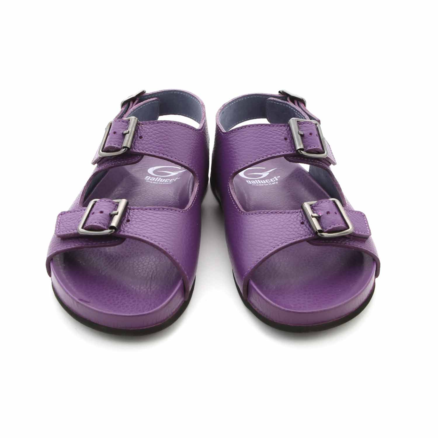 SANDALI VIOLA IN PELLE BAMBINA E TEEN - annameglio.com abbigliamento moda