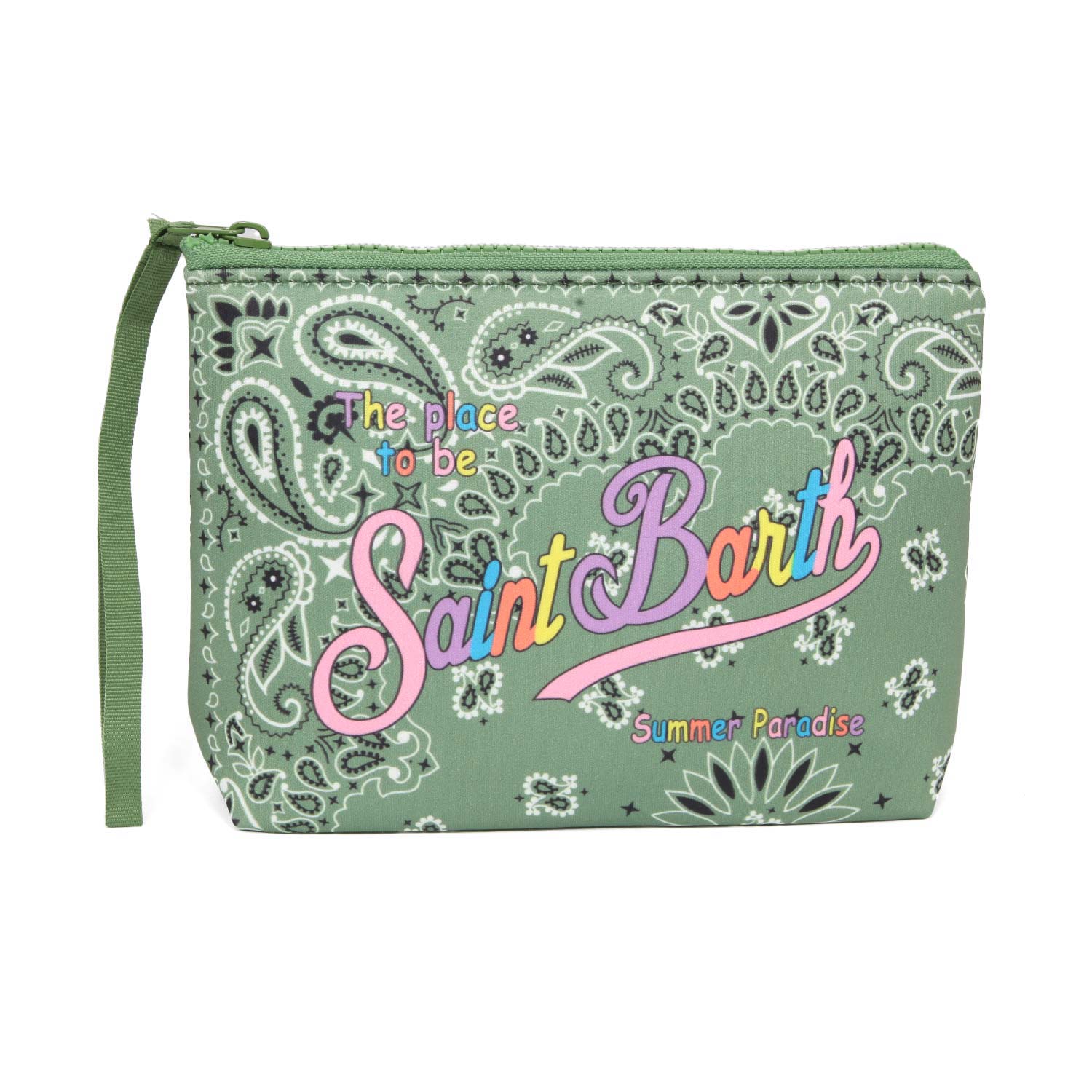 POCHETTE ALINE VERDE BANDANA BAMBINA E TEEN - annameglio.com abbigliamento moda