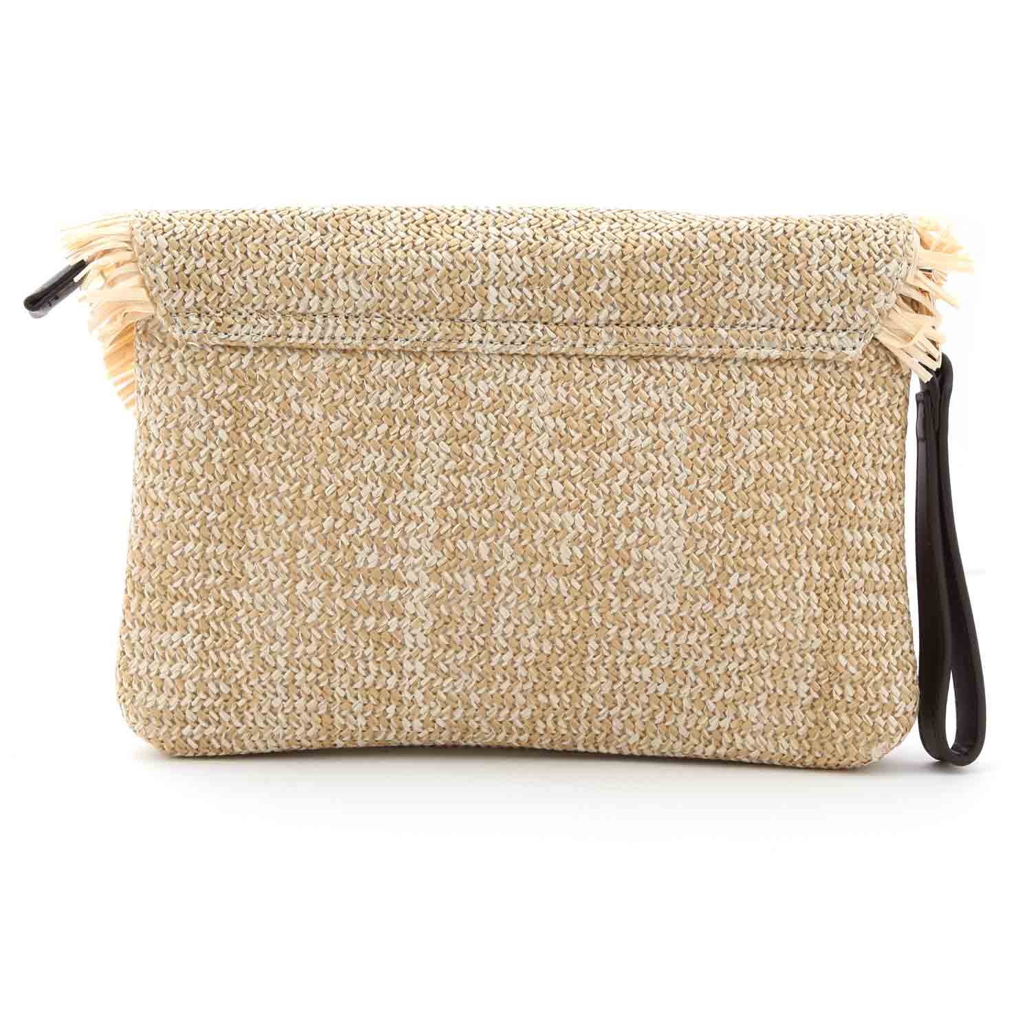 POCHETTE DI PAGLIA CON FRANGE - annameglio.com abbigliamento moda