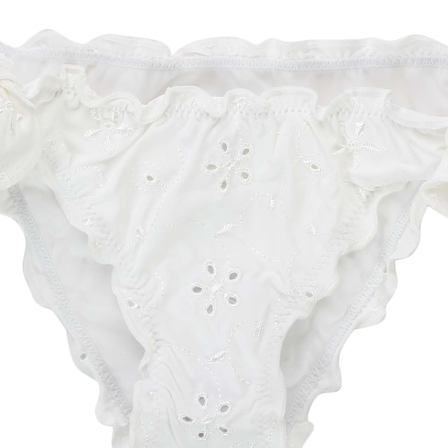SLIP MARE SANGALLO BIANCO BAMBINA - annameglio.com abbigliamento moda