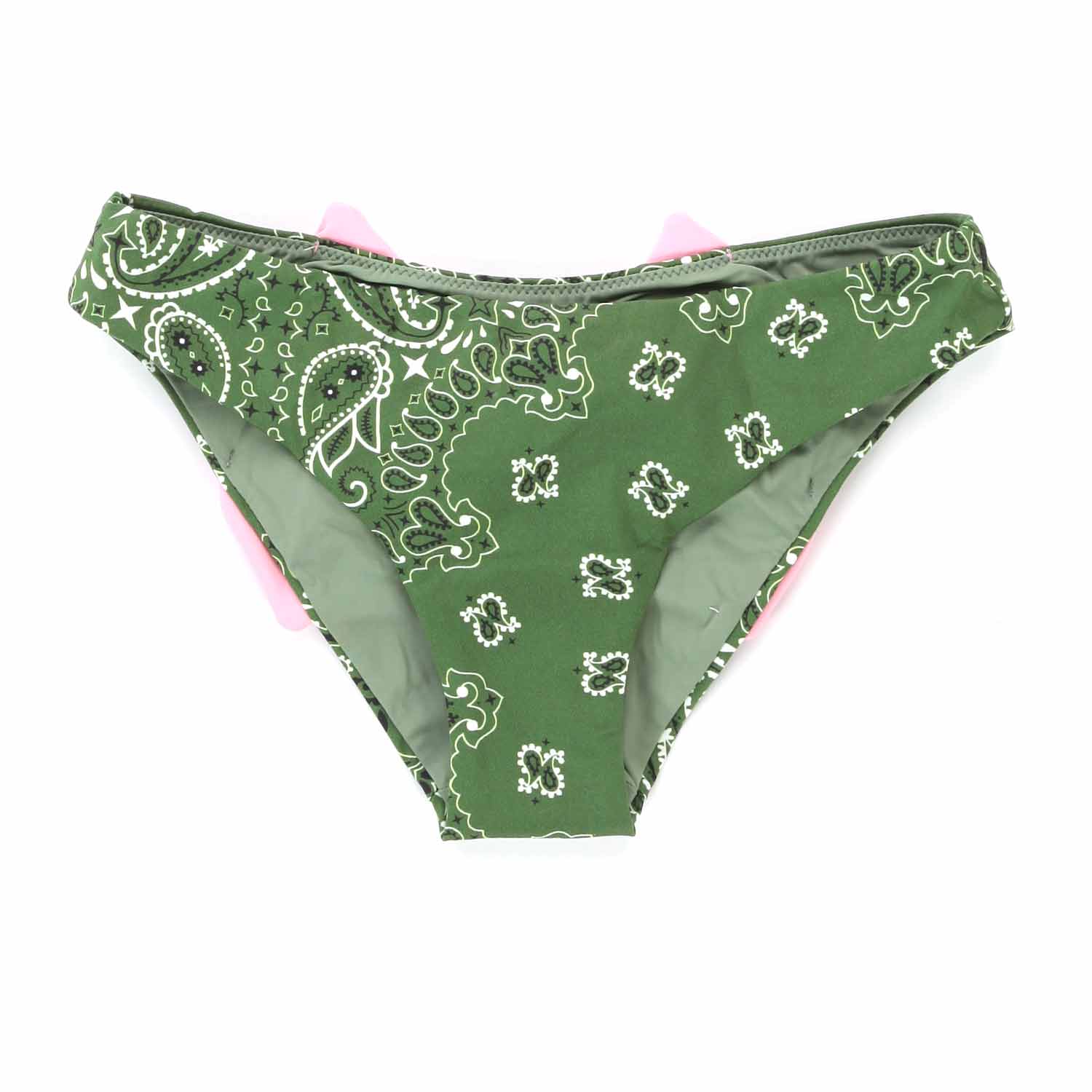 SLIP MARE BANDANA VERDE E ROSA BAMBINA - annameglio.com abbigliamento moda