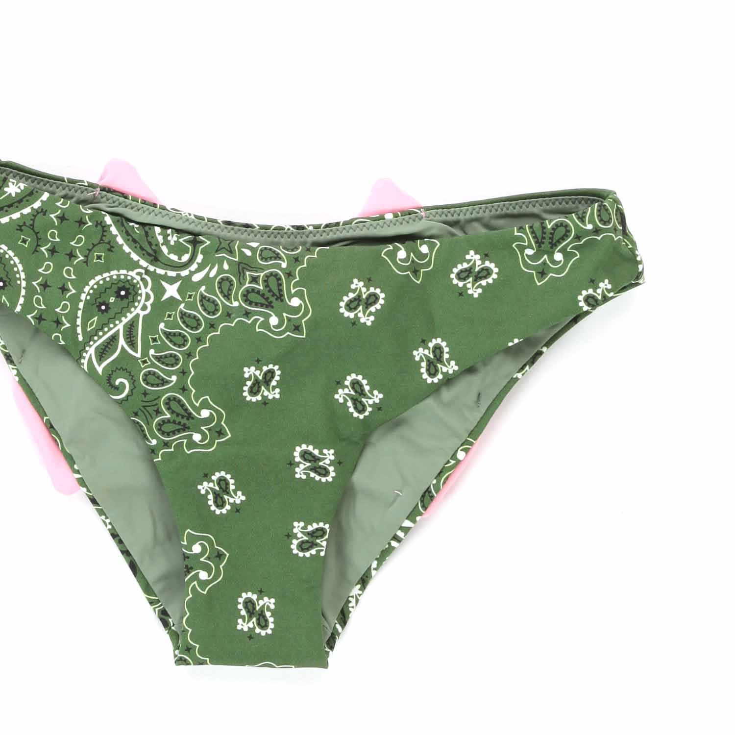 SLIP MARE BANDANA VERDE E ROSA BAMBINA - annameglio.com abbigliamento moda