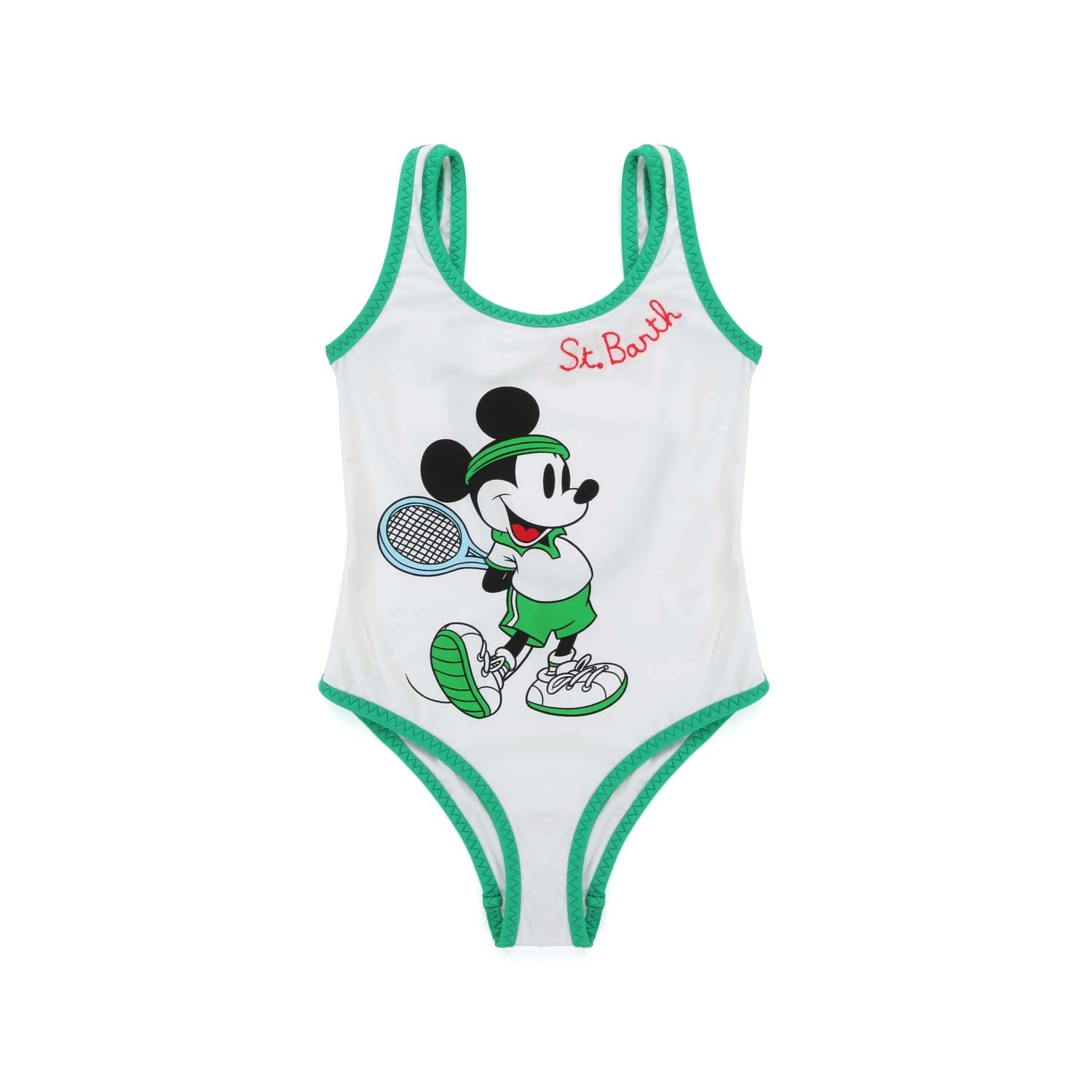 COSTUME INTERO MICKEY MOUSE BIANCO BAMBINA - annameglio.com abbigliamento moda
