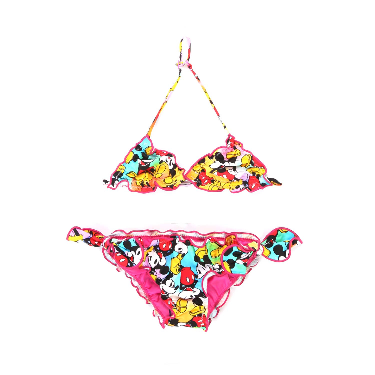 COSTUME BIKINI MICKEY MOUSE MULTICOLOR BAMBINA - annameglio.com abbigliamento moda