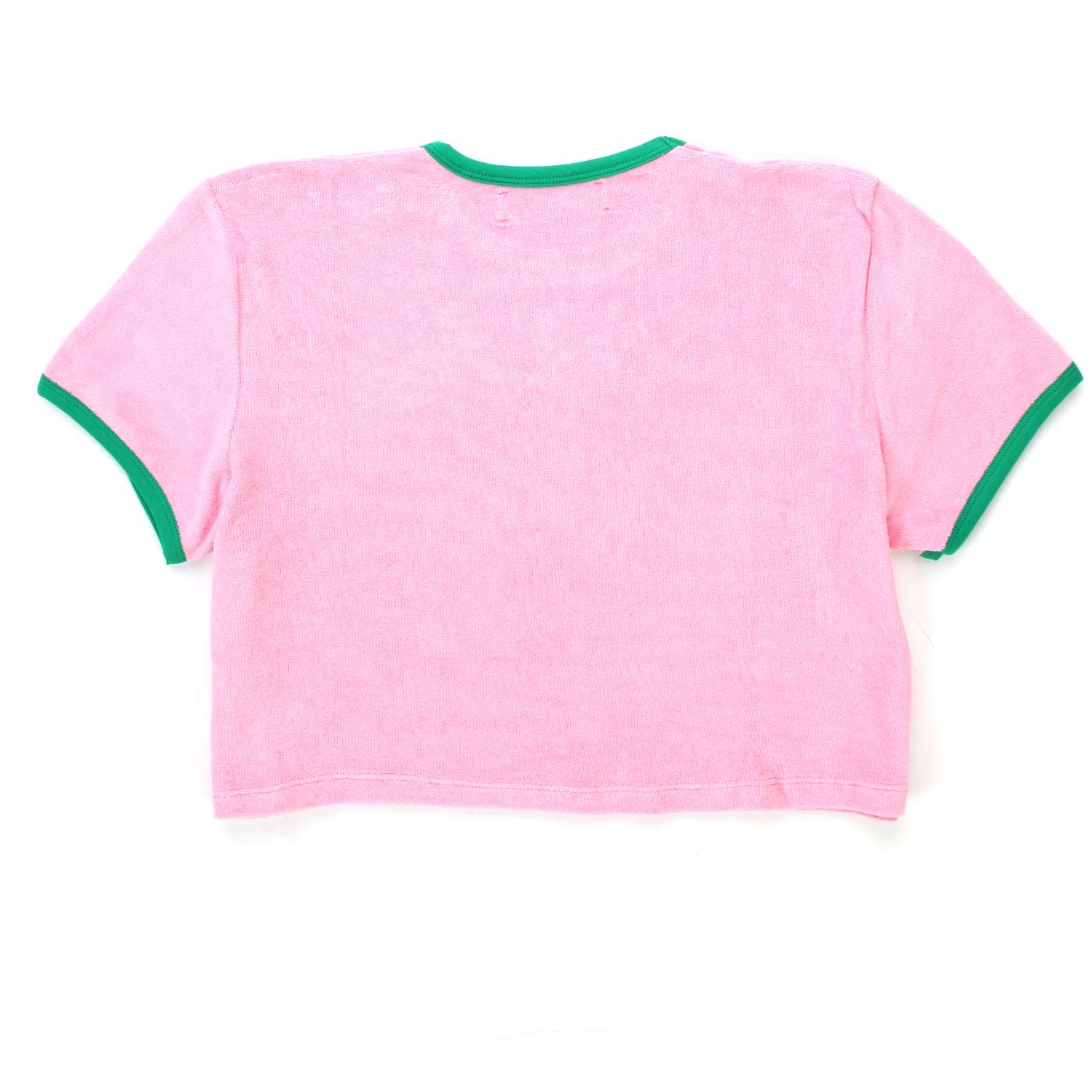 T-SHIRT DI SPUGNA ROSA E VERDE BAMBINA E TEEN - annameglio.com abbigliamento moda