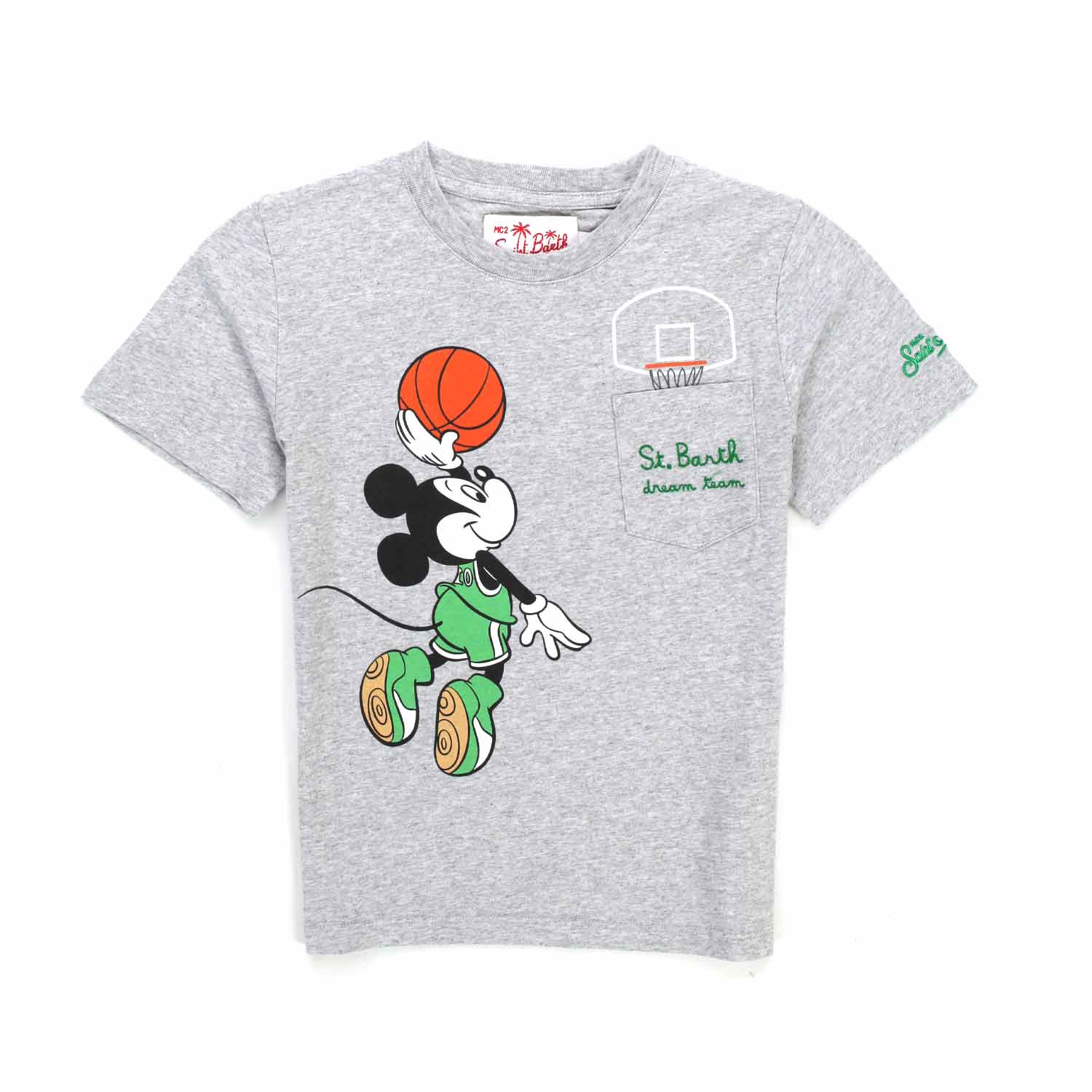 T-SHIRT MICKEY MOUSE UNISEX GRIGIA - annameglio.com abbigliamento moda