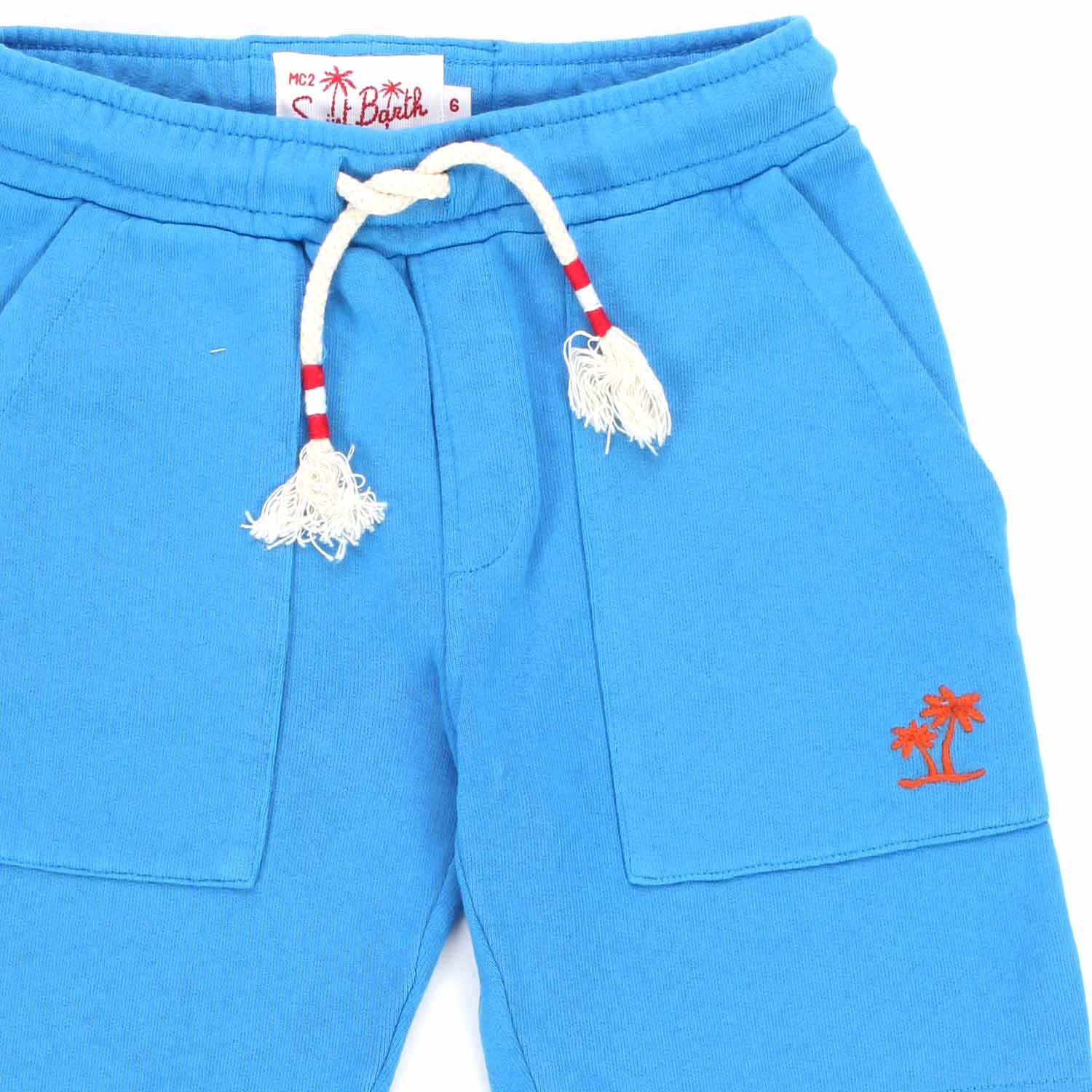 SHORTS IN FELPA BLUETTE BAMBINO E TEEN - annameglio.com abbigliamento moda