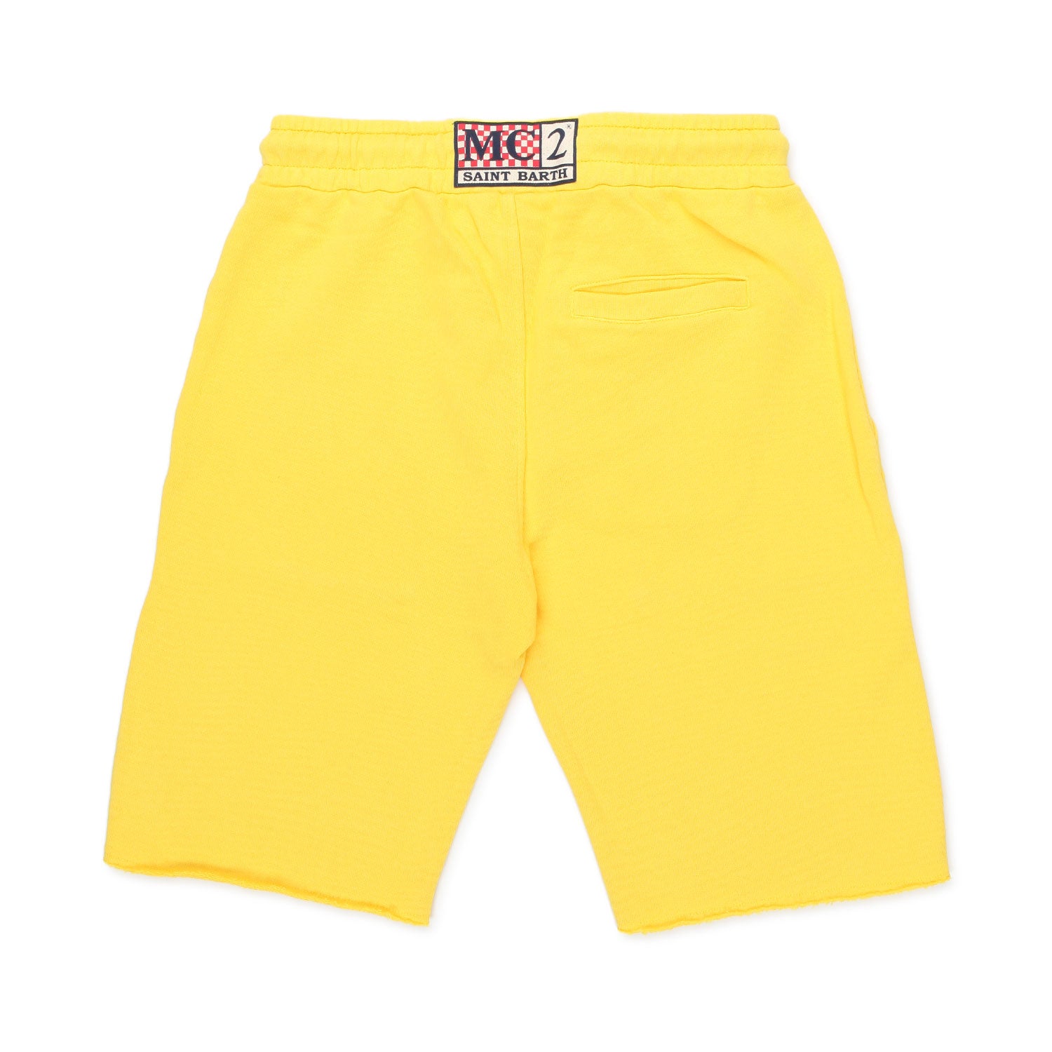SHORTS IN FELPA GIALLO BAMBINO E TEEN - annameglio.com abbigliamento moda