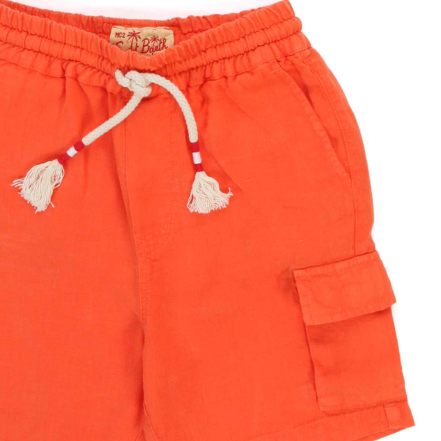 PANTALONCINI ARANCIO BIMBO TEEN - annameglio.com abbigliamento moda