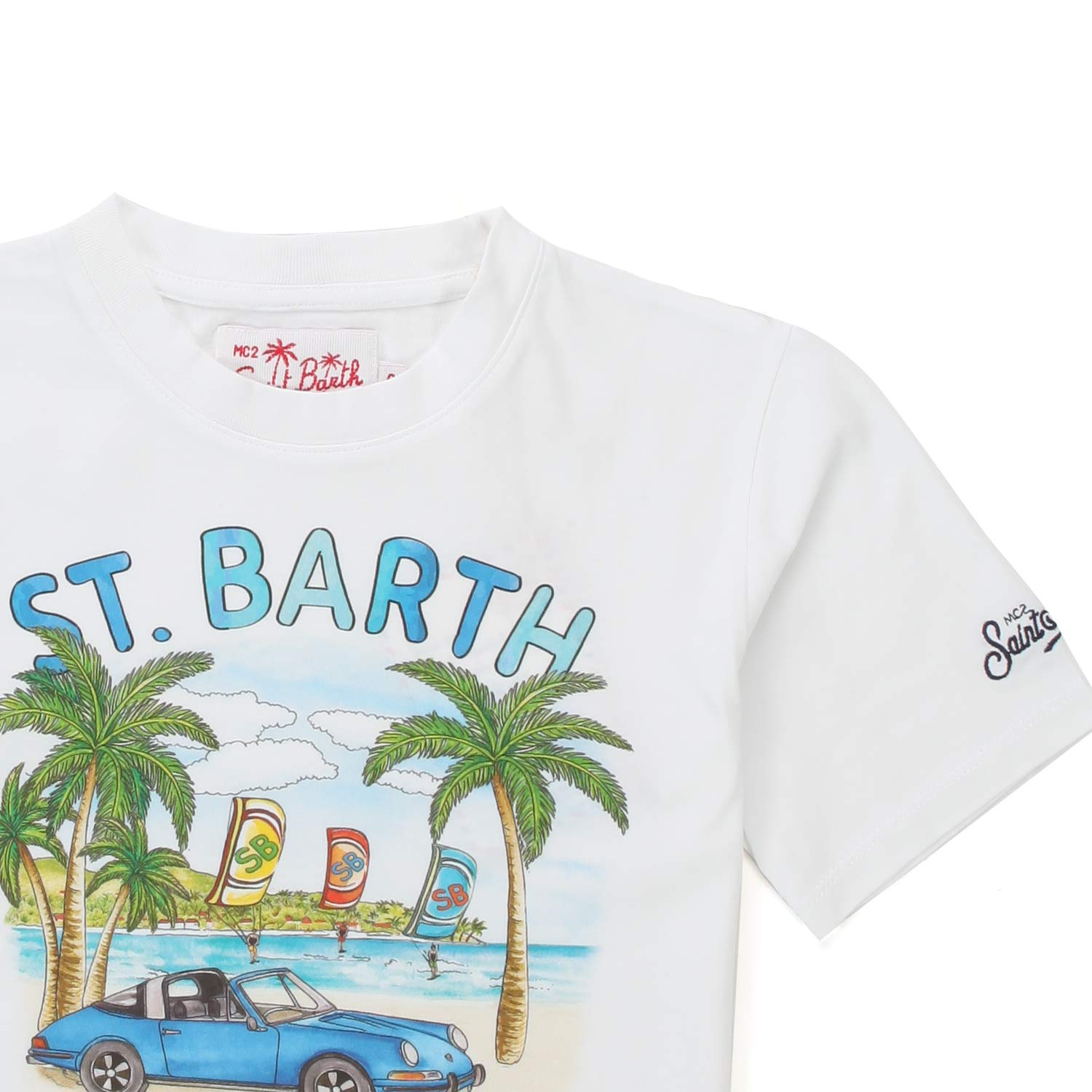 T-SHIRT KITE CLUB BIANCA BAMBINO E TEEN - annameglio.com abbigliamento moda