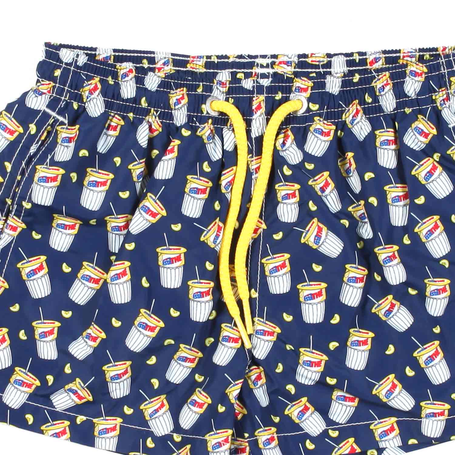 COSTUME BOXER ESTATHE BLU NAVY STAMPATO ALL OVER - annameglio.com abbigliamento moda