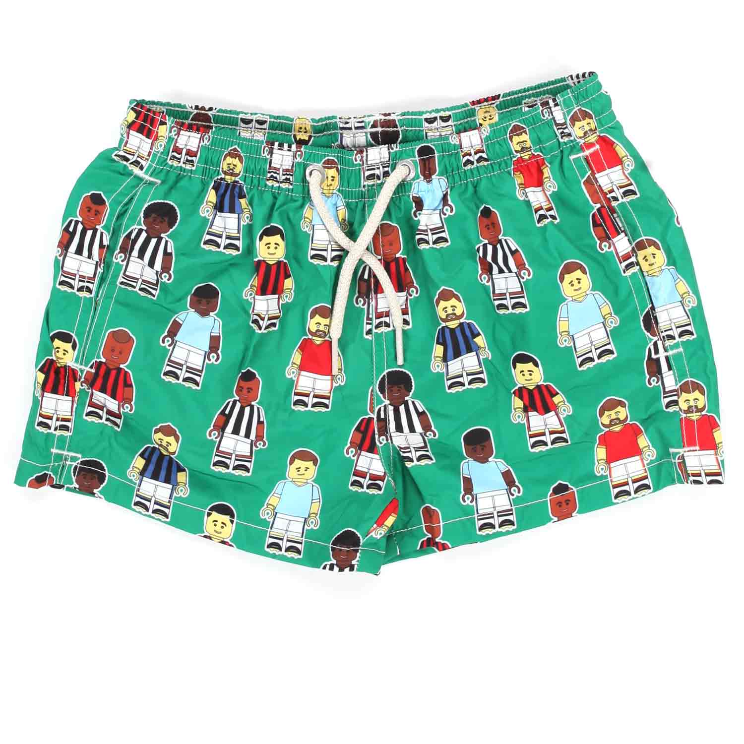 COSTUME BOXER FOOTBALLERS VERDE BAMBINO E TEEN - annameglio.com abbigliamento moda